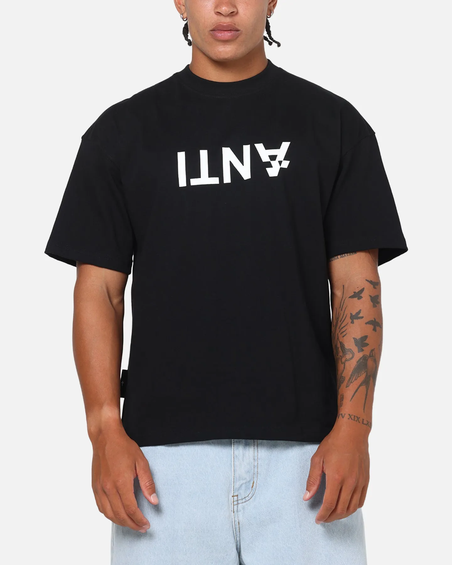 The Anti Order Reverse Logo T-Shirt Black sold by Culture Kings product image thumbnail 2