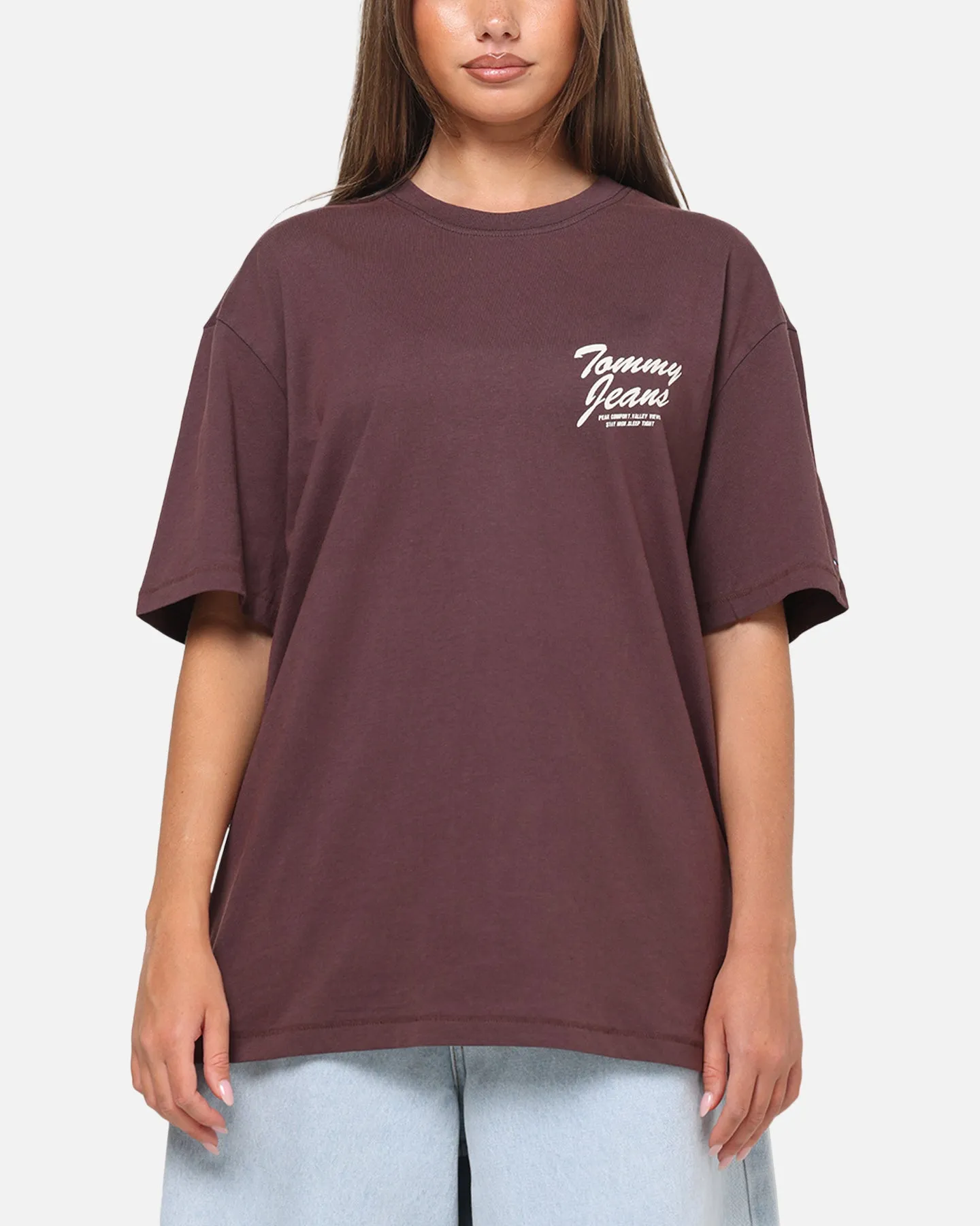 Tommy Jeans Relax Novelty T-Shirt Brown sold by Culture Kings product image thumbnail 2