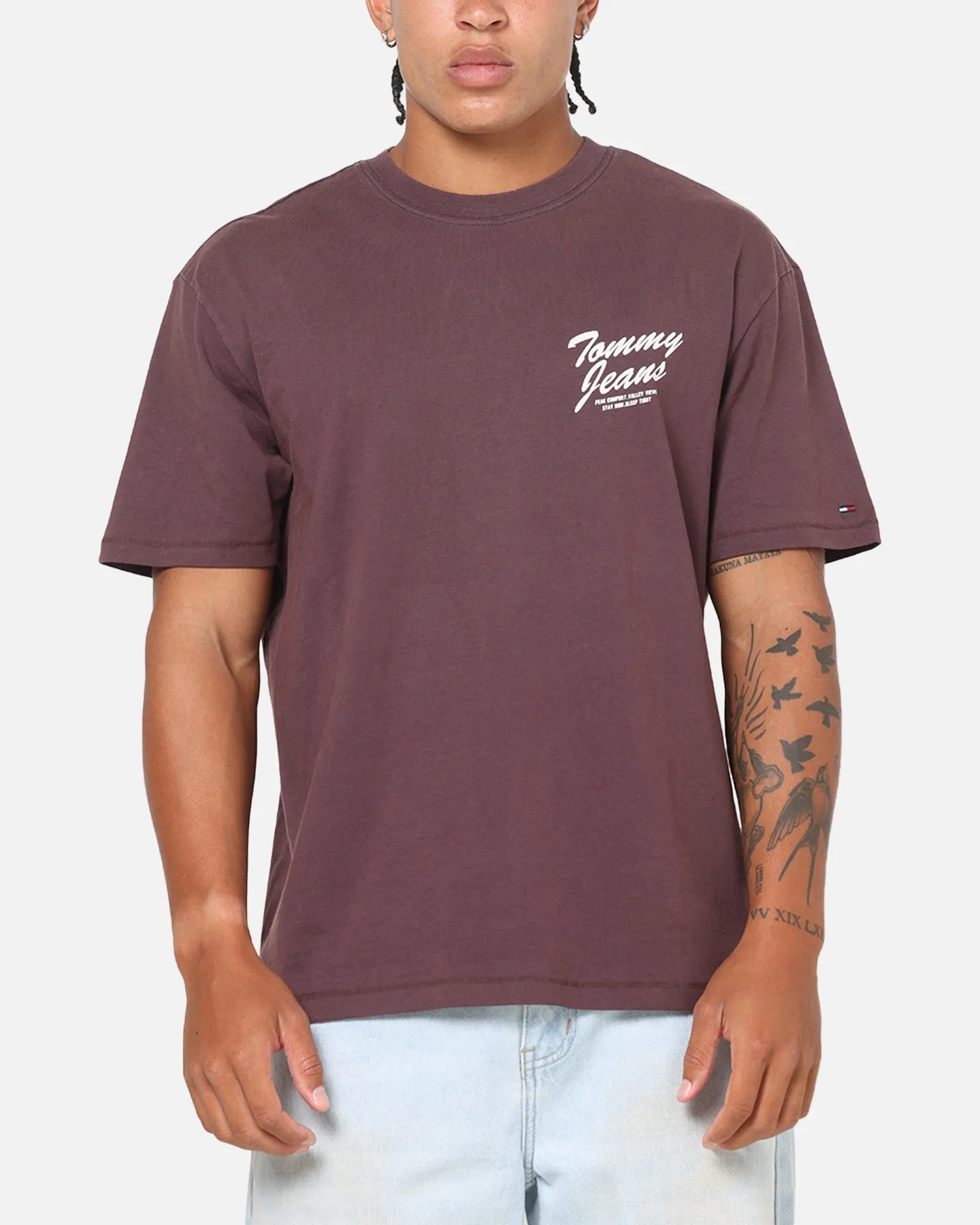 Tommy Jeans Relax Novelty T-Shirt Brown sold by Culture Kings product image thumbnail 2