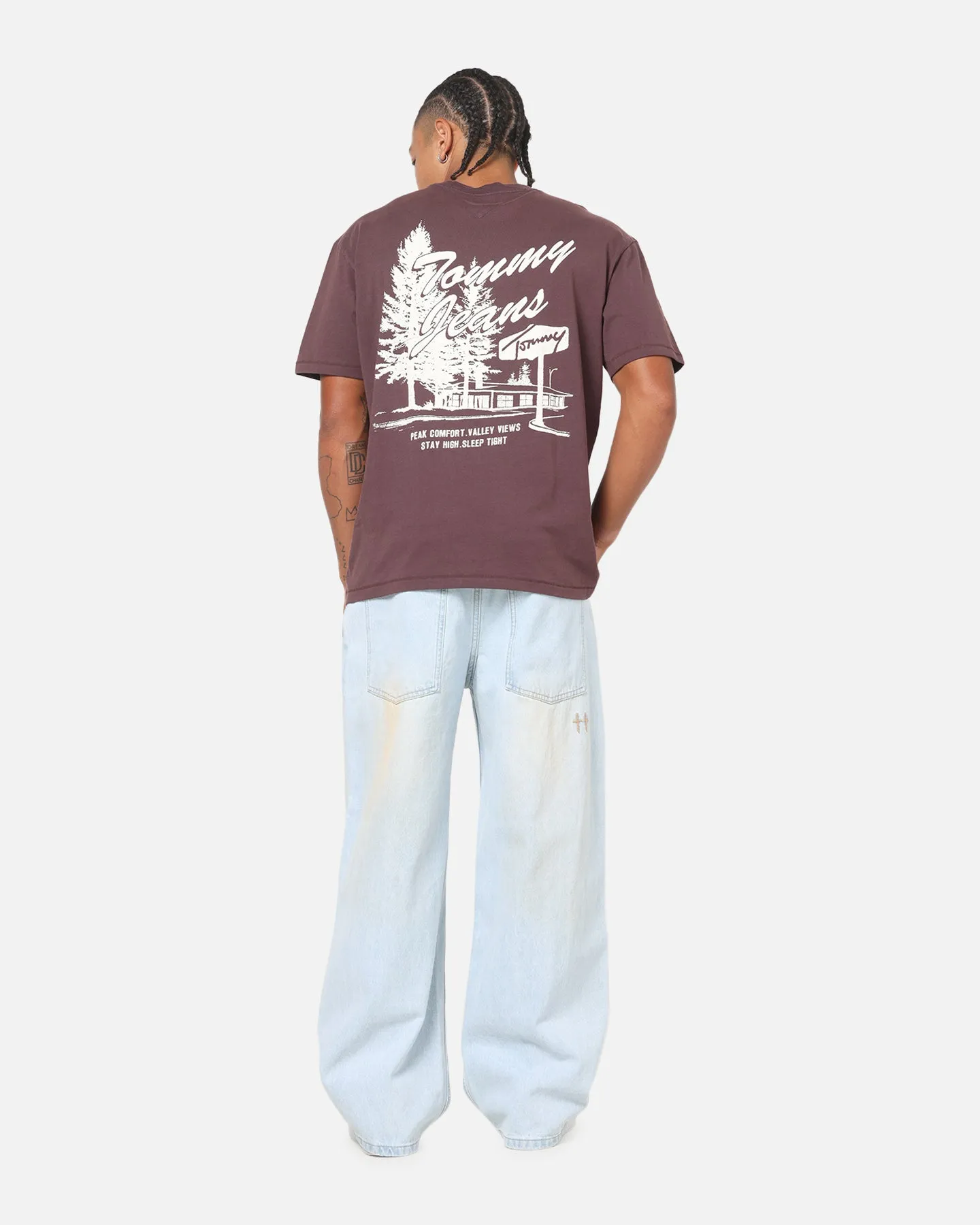 Tommy Jeans Relax Novelty T-Shirt Brown sold by Culture Kings product image thumbnail 3