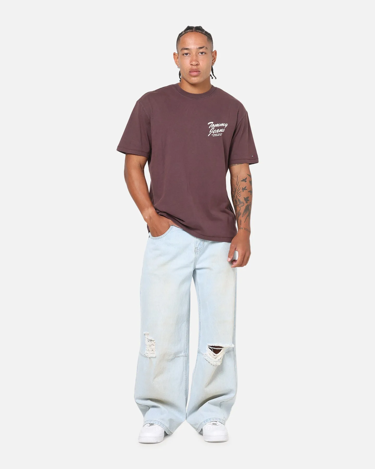 Tommy Jeans Relax Novelty T-Shirt Brown sold by Culture Kings product image thumbnail 4