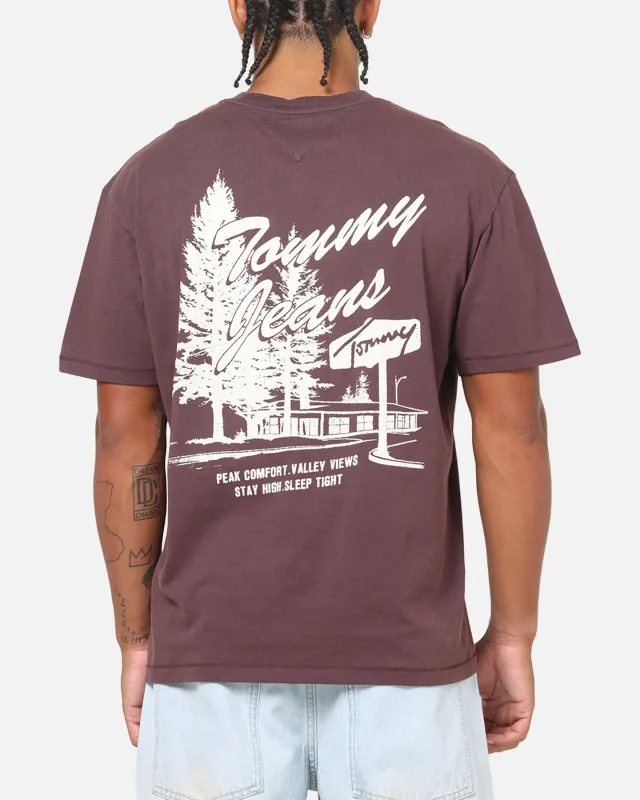 Tommy Jeans Relax Novelty T-Shirt Brown sold by Culture Kings
