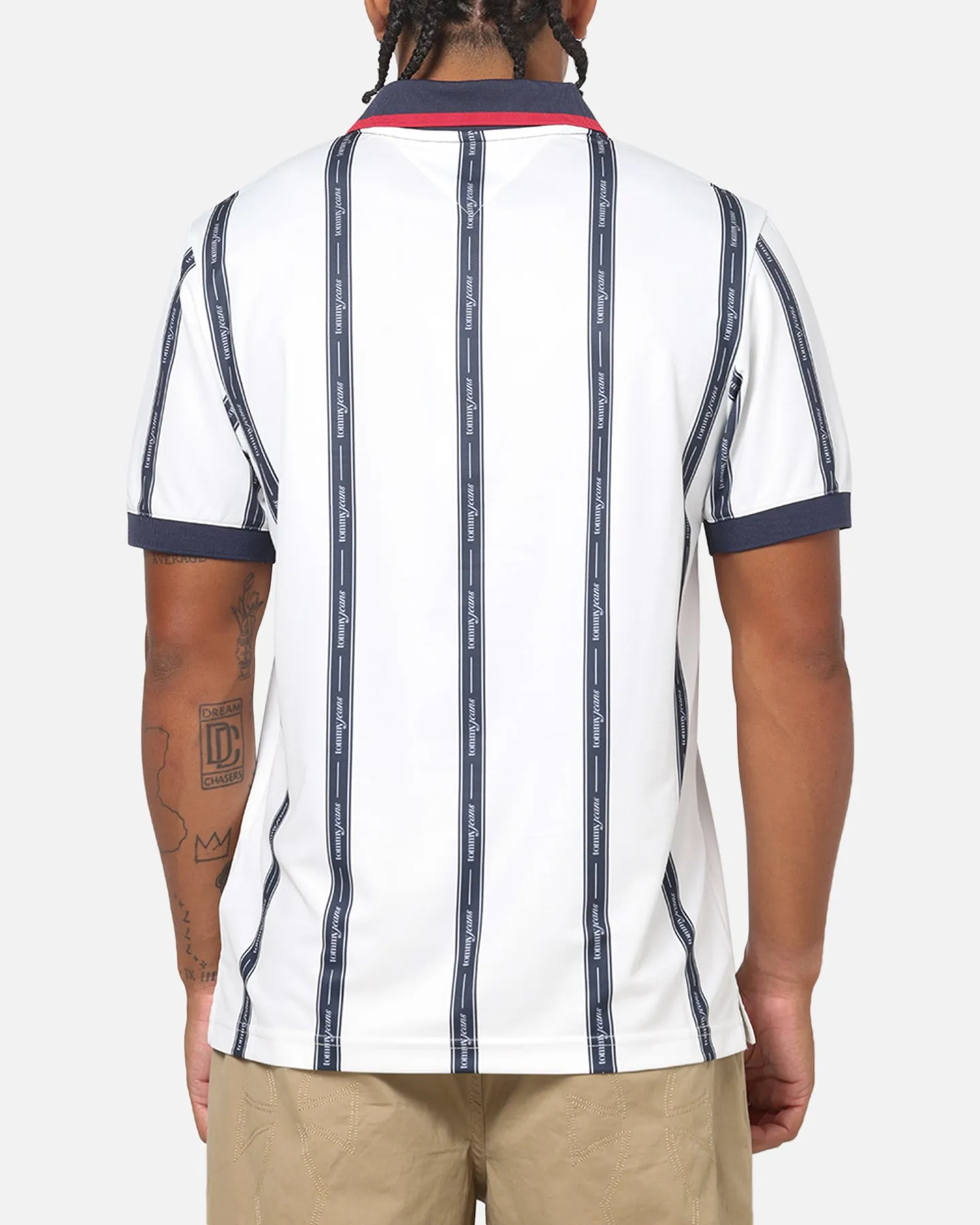 Tommy Jeans Sports Polo T-Shirt Ecru sold by Culture Kings product image thumbnail 3