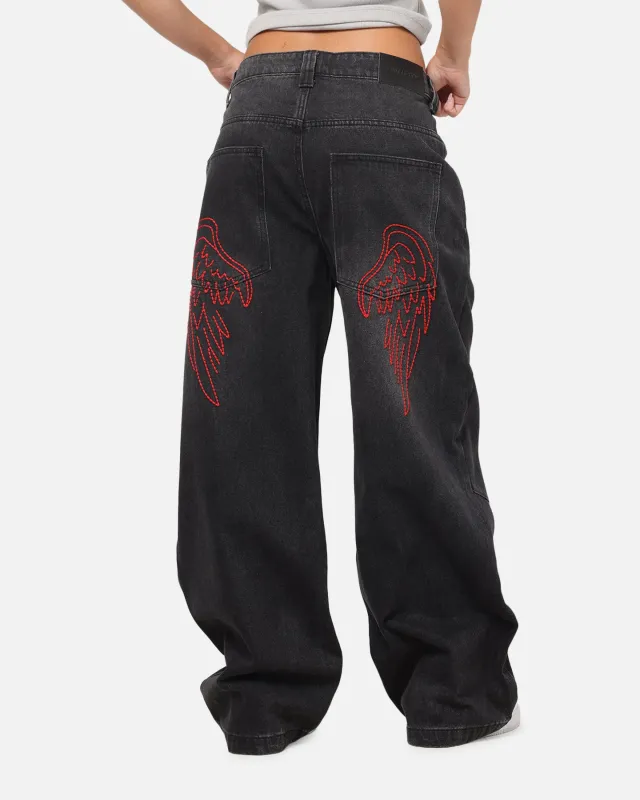 Saint Morta Amplus Revenant Jeans Black Shadow sold by Culture Kings