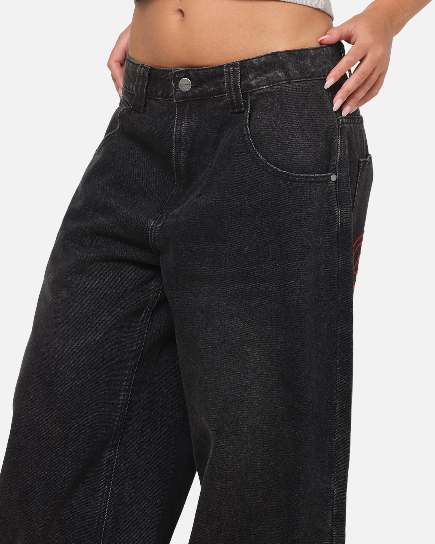 Saint Morta Amplus Revenant Jeans Black Shadow sold by Culture Kings product image thumbnail 3