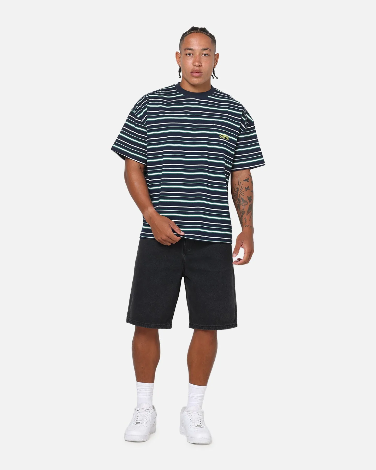 Carre Solace Baggy Jorts Washed Black sold by Culture Kings product image thumbnail 2