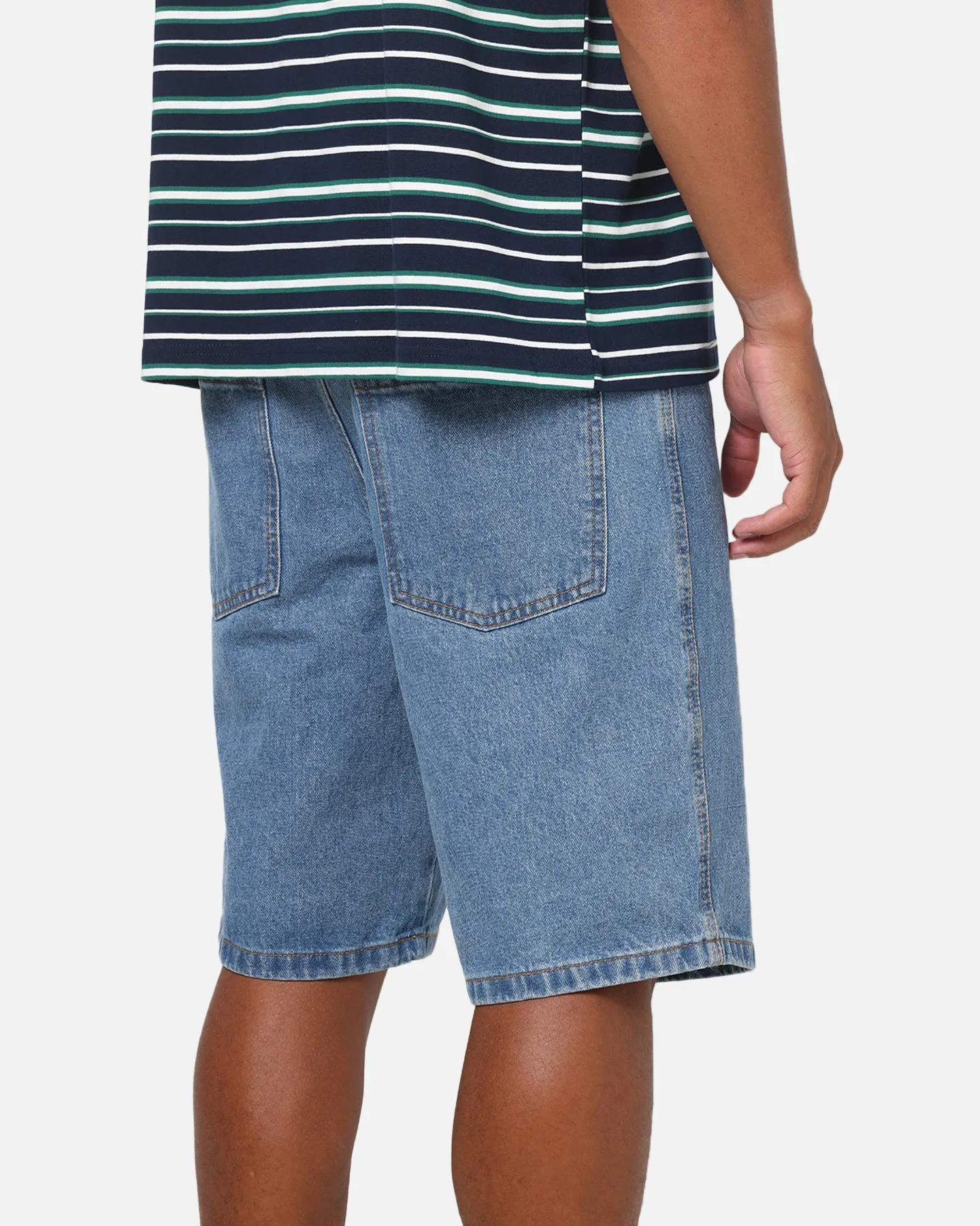 Carre Solace Baggy Jorts Mid Blue sold by Culture Kings product image thumbnail 4