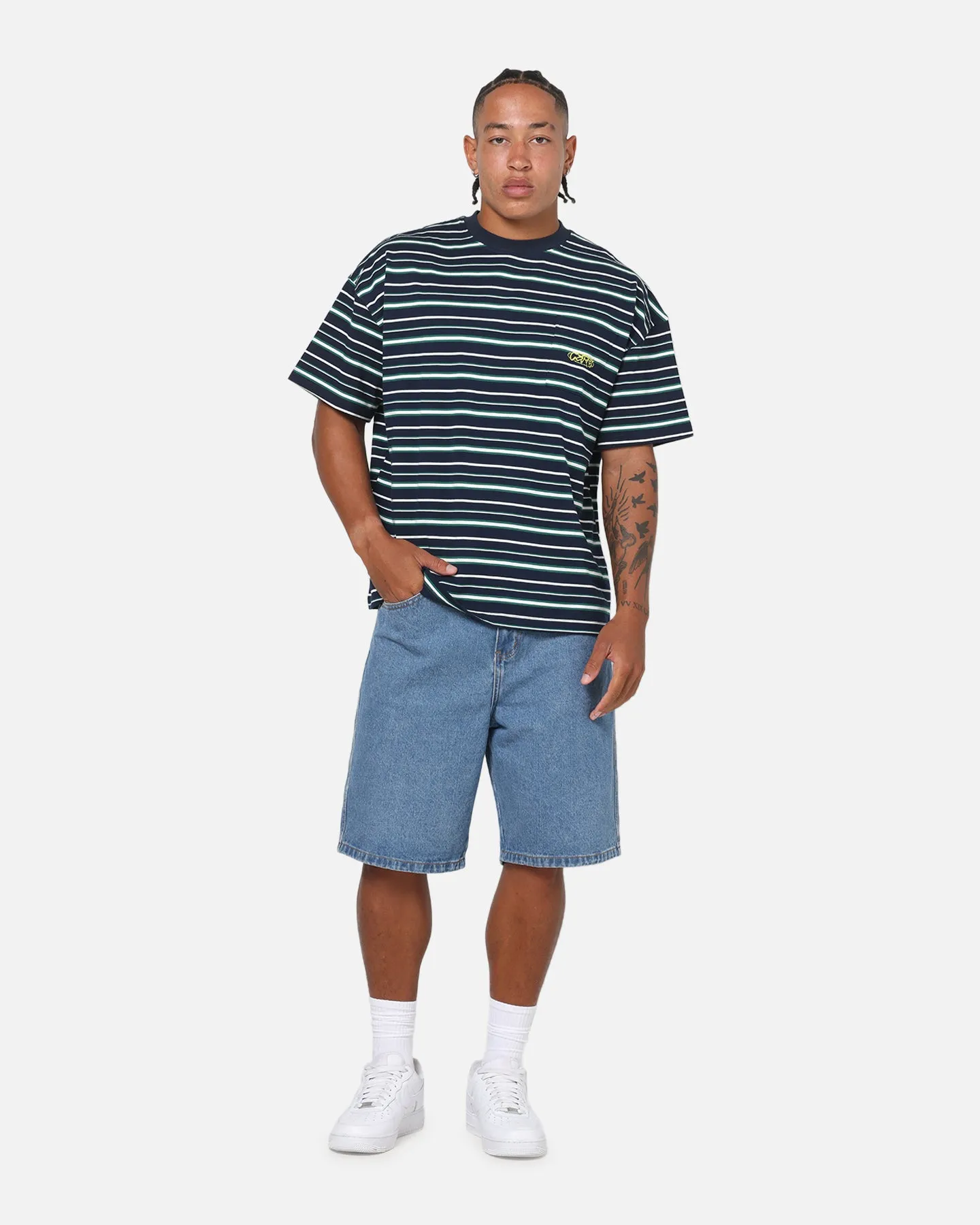 Carre Solace Baggy Jorts Mid Blue sold by Culture Kings product image thumbnail 2