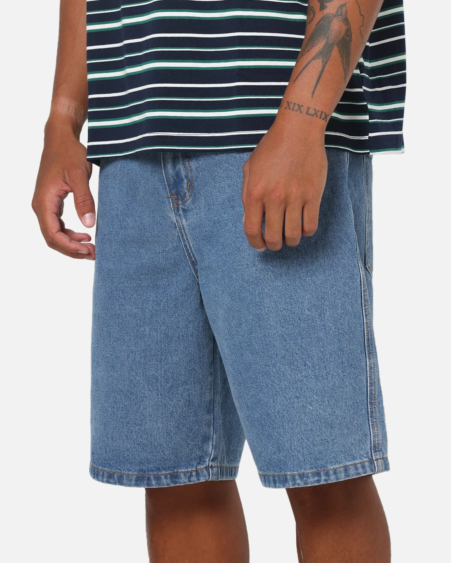 Carre Solace Baggy Jorts Mid Blue sold by Culture Kings product image thumbnail 3