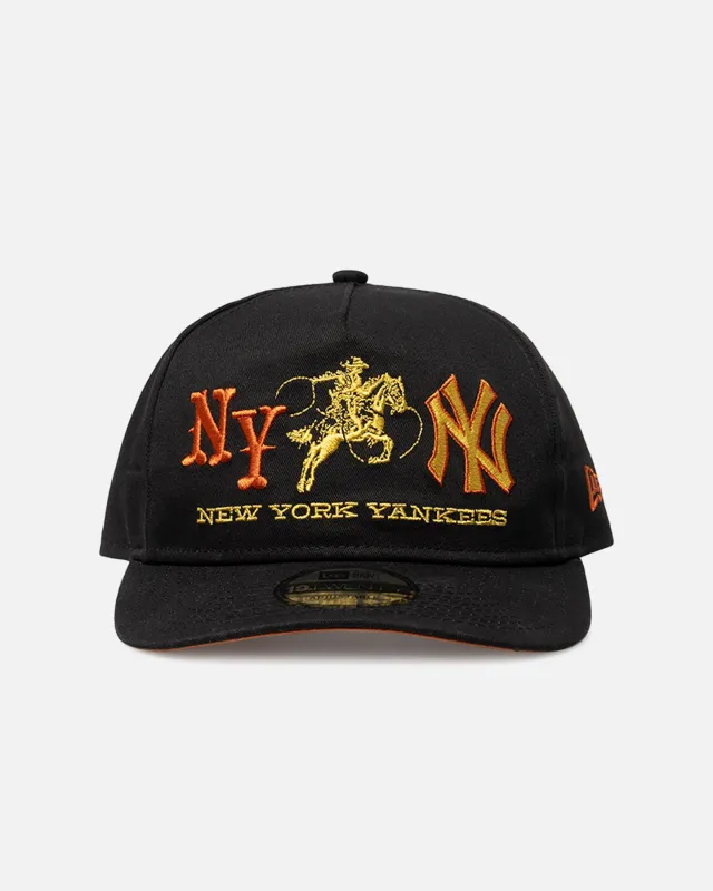 New Era New York Yankees 'Western Rodeo' 19TWENTY Snapback Black/Gold sold by Culture Kings