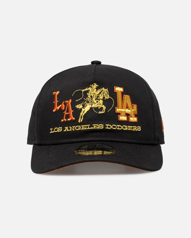 New Era Los Angeles Dodgers 'Western Rodeo' 19TWENTY Snapback Black/Gold sold by Culture Kings