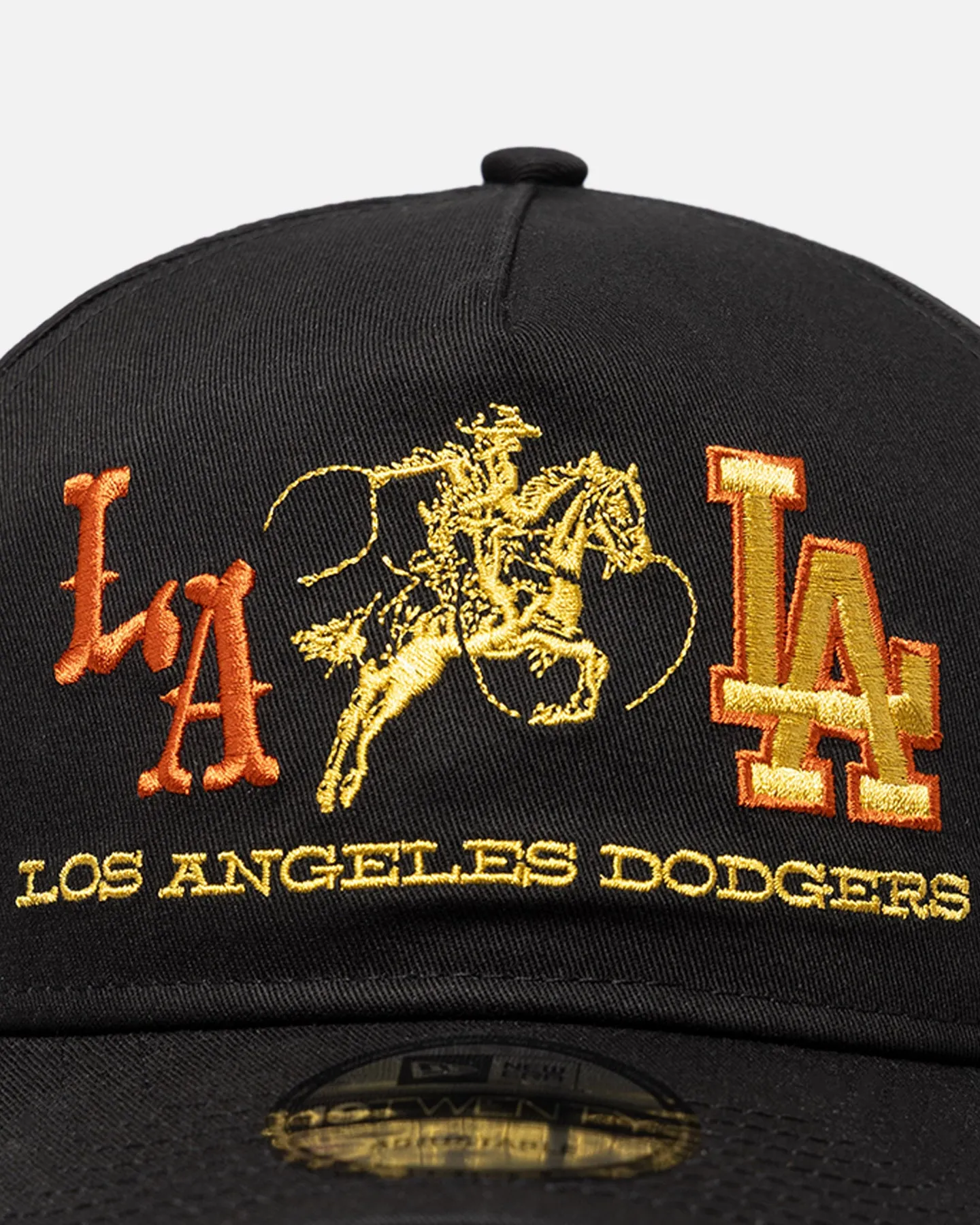 New Era Los Angeles Dodgers 'Western Rodeo' 19TWENTY Snapback Black/Gold sold by Culture Kings product image thumbnail 5
