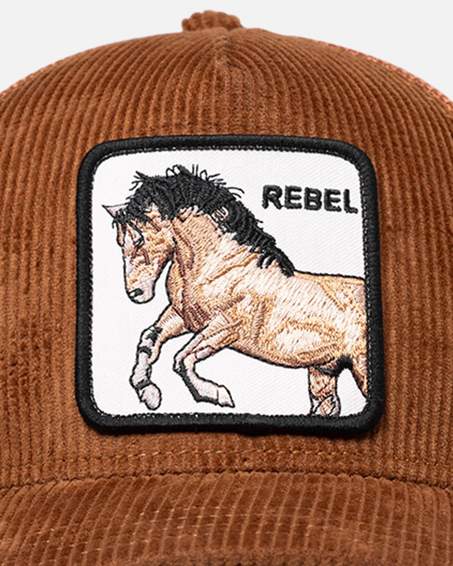 Goorin Bros Diapper Rebel Corduroy Rebel Trucker Snapback Brown sold by Culture Kings product image thumbnail 5