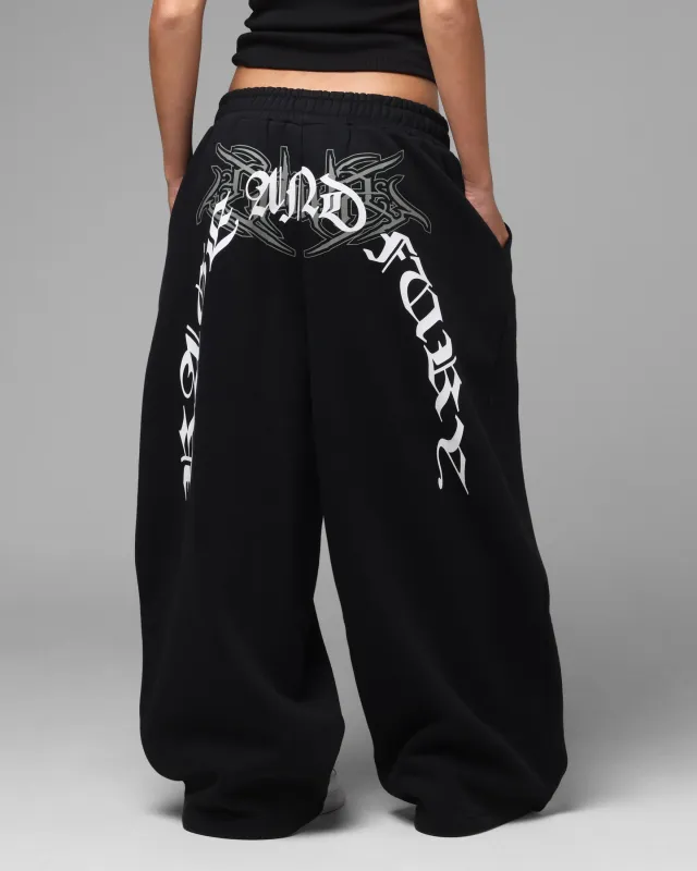 Loiter Team Wipe Sweat Pants Black made by Culture Kings