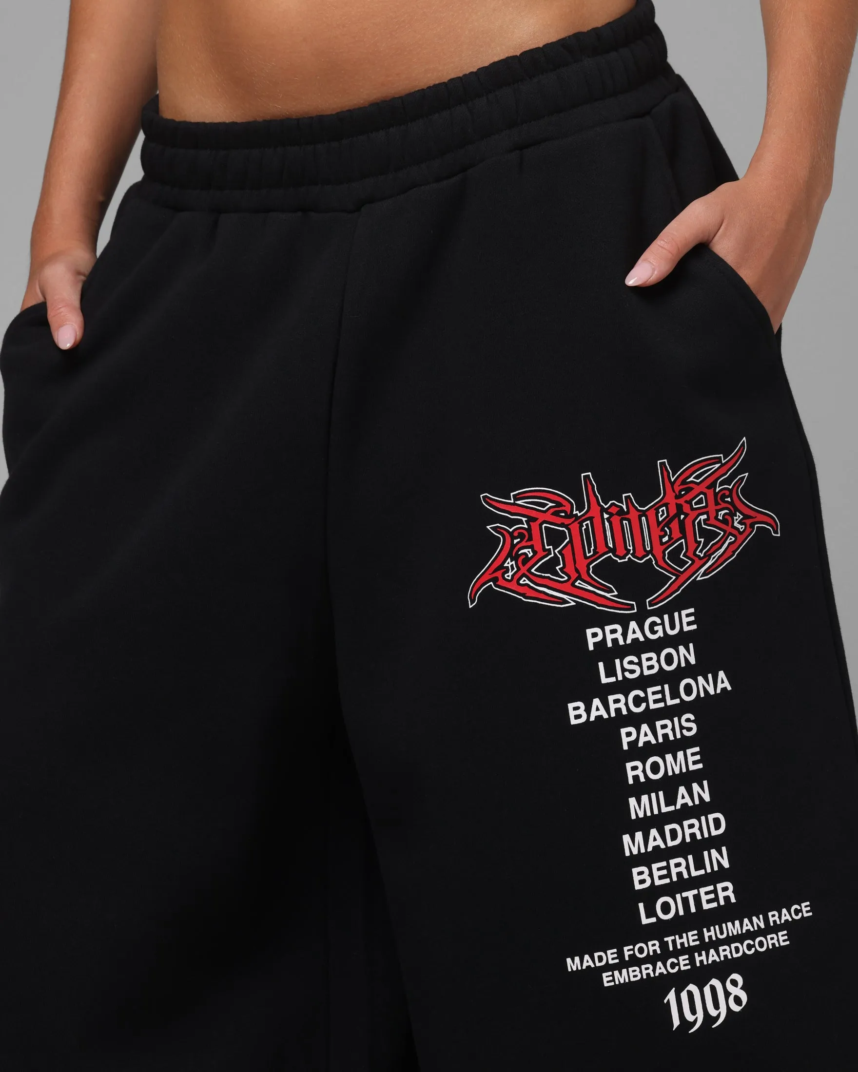 Loiter Team Wipe Sweat Pants Black sold by Culture Kings product image thumbnail 5