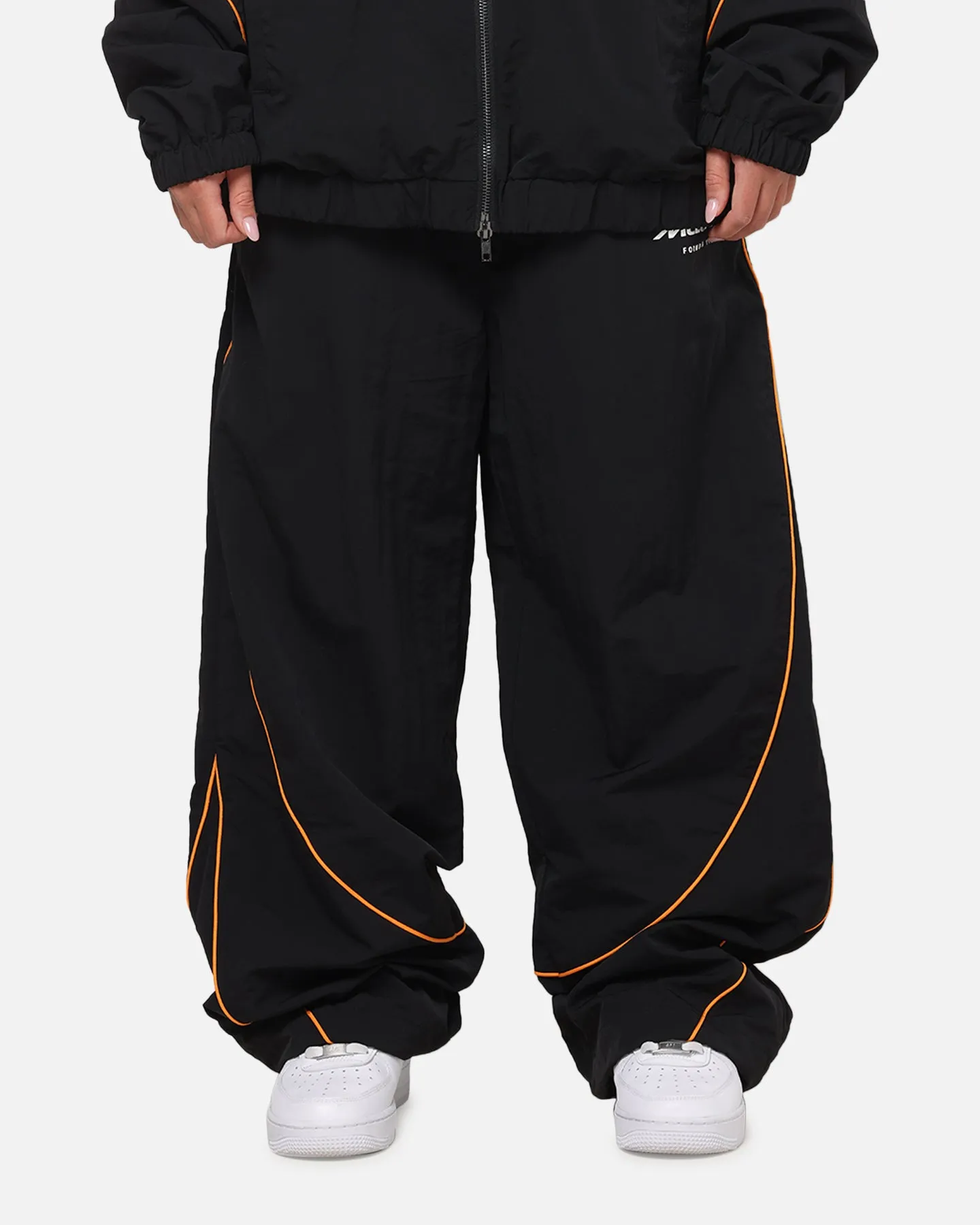 Mitchell & Ness X Mclaren Nylon Tracksuit Pants Black/Papaya sold by Culture Kings product image thumbnail 5