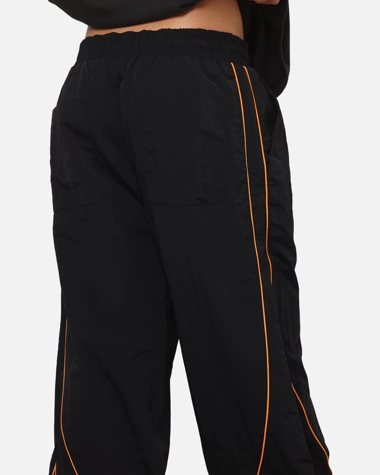 Mitchell & Ness X Mclaren Nylon Tracksuit Pants Black/Papaya sold by Culture Kings product image thumbnail 3