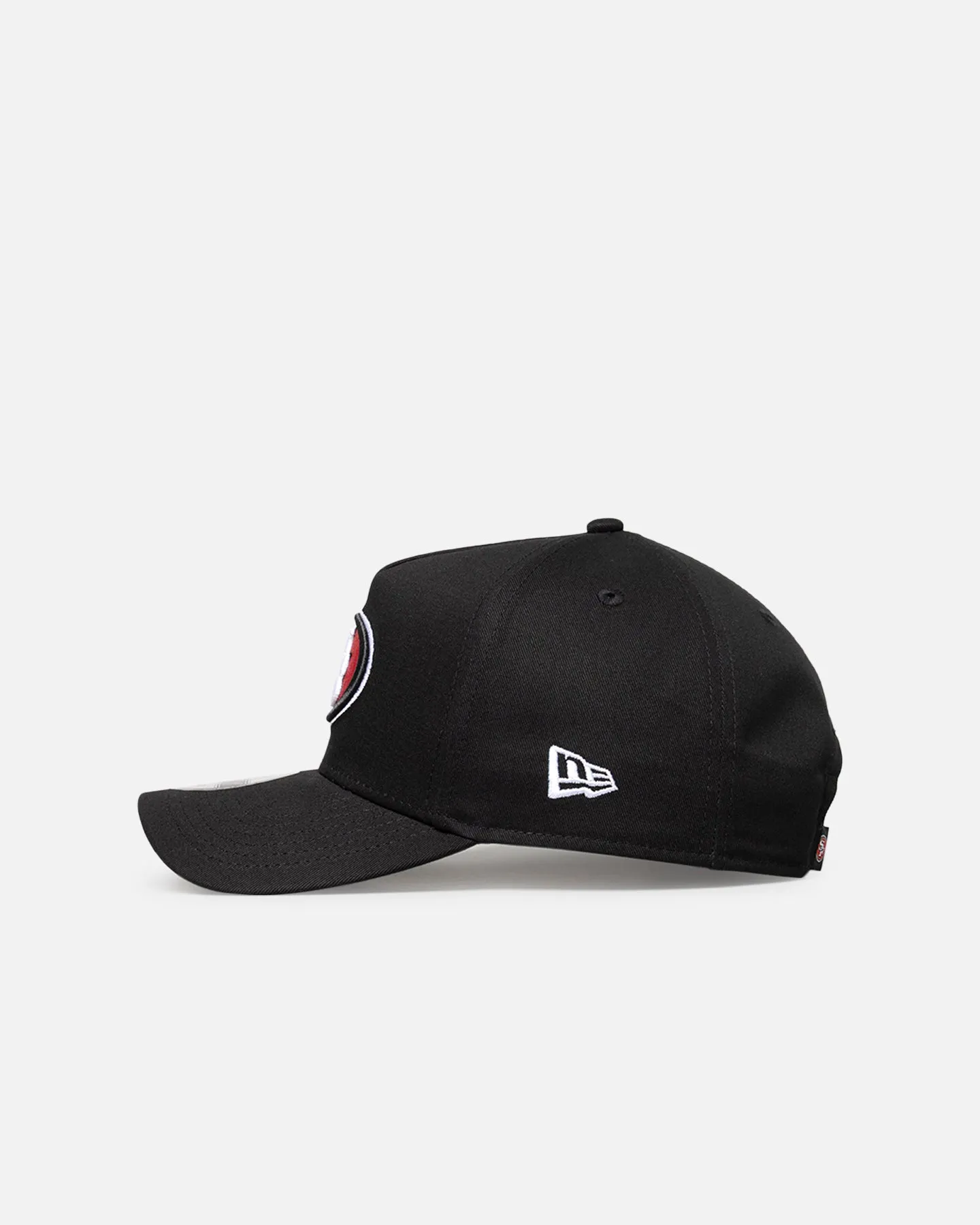 New Era San Francisco 49ers 'Upside Down Logo' 9FORTY A-Frame Snapback Black/Official Team Color sold by Culture Kings product image thumbnail 4