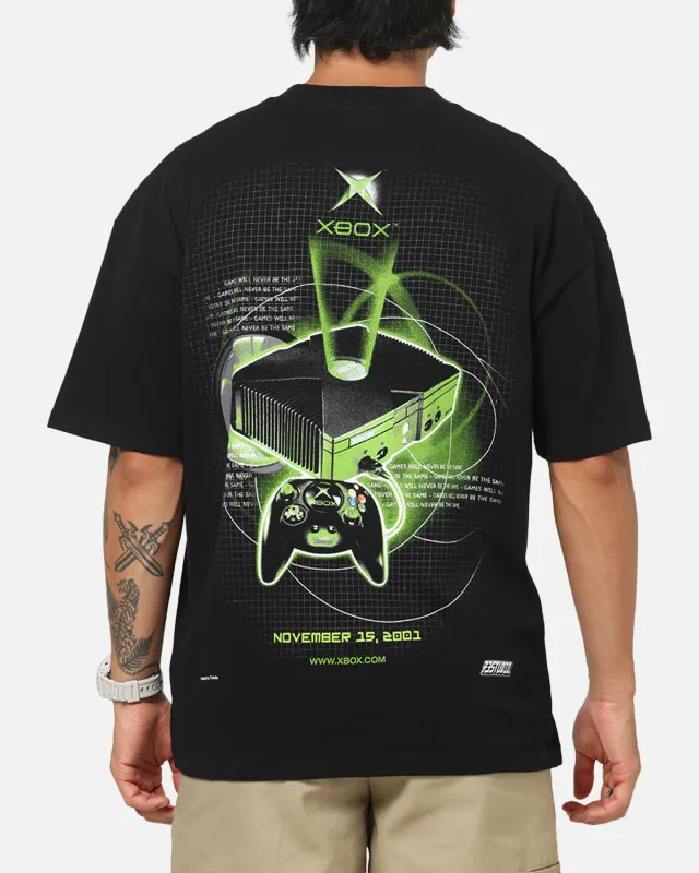 73Studio X Xbox 25th Anniversary 2001 Console T-Shirt Black sold by Culture Kings