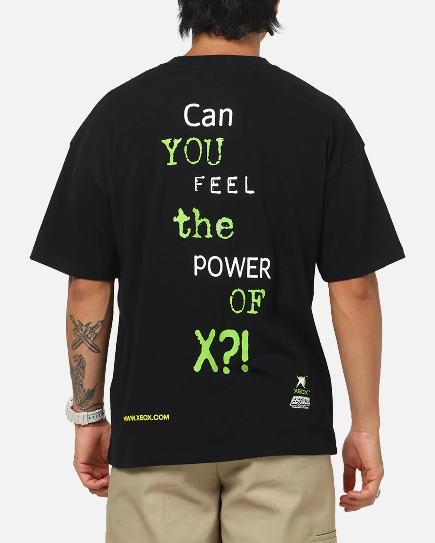 73Studio X Xbox 25th Anniversary Power Of X T-Shirt Black sold by Culture Kings product image thumbnail 2