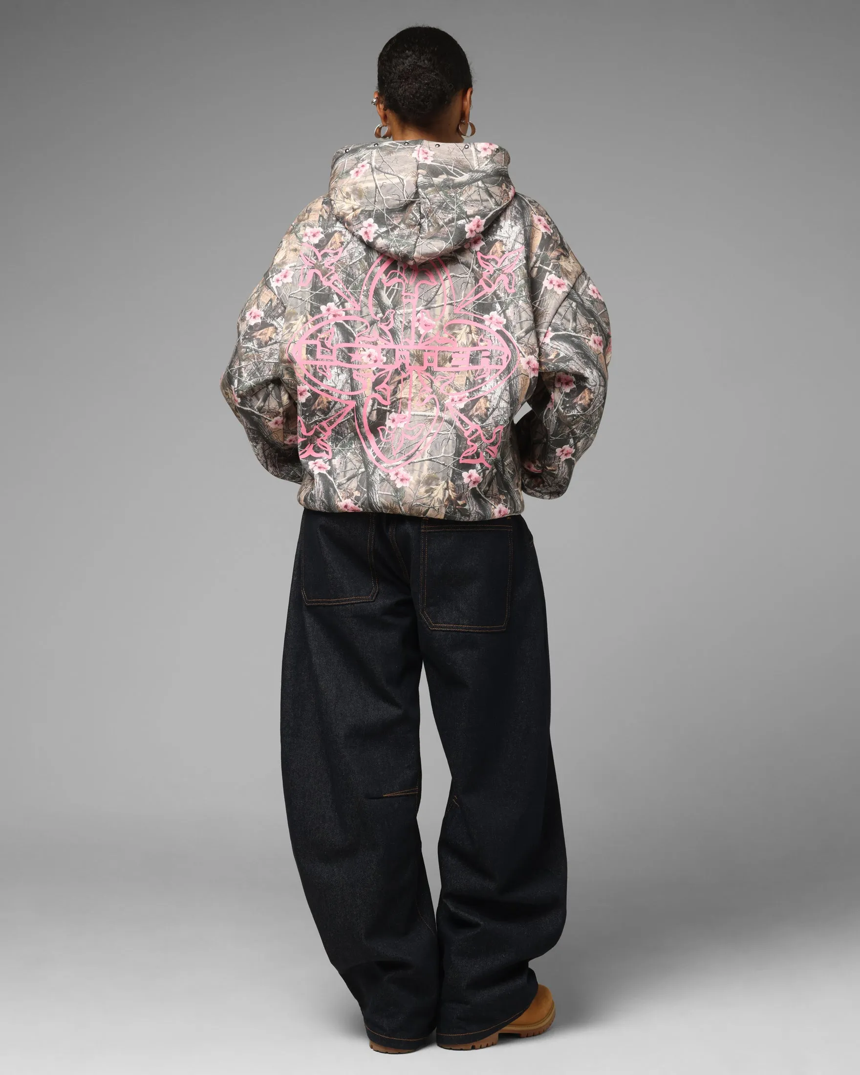 Loiter Blade Hoodie Real Tree/Pink sold by Culture Kings product image thumbnail 4