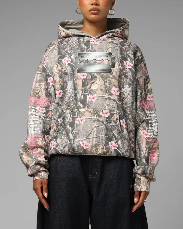 Loiter Blade Hoodie Real Tree/Pink sold by Culture Kings