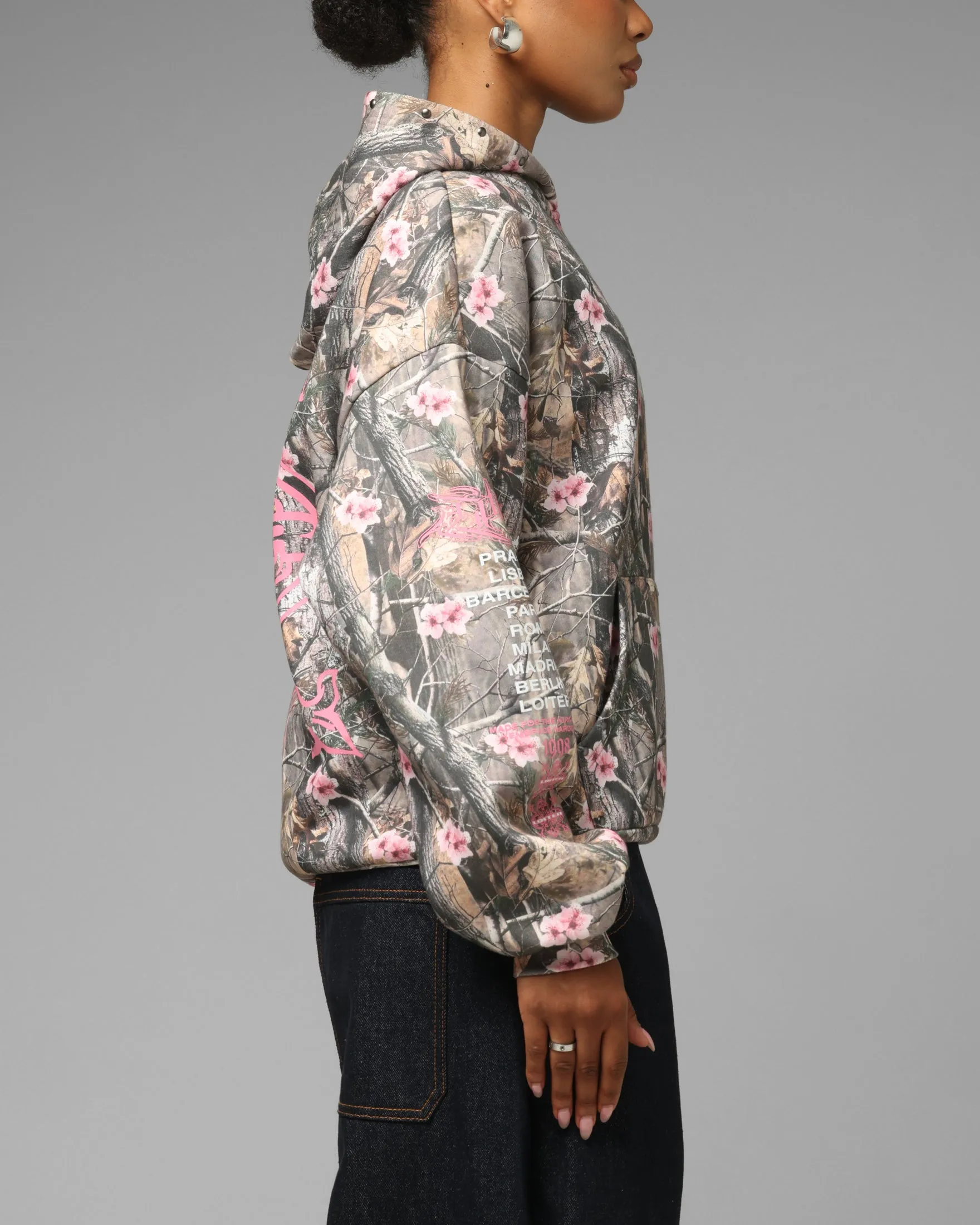 Loiter Blade Hoodie Real Tree/Pink sold by Culture Kings product image thumbnail 5