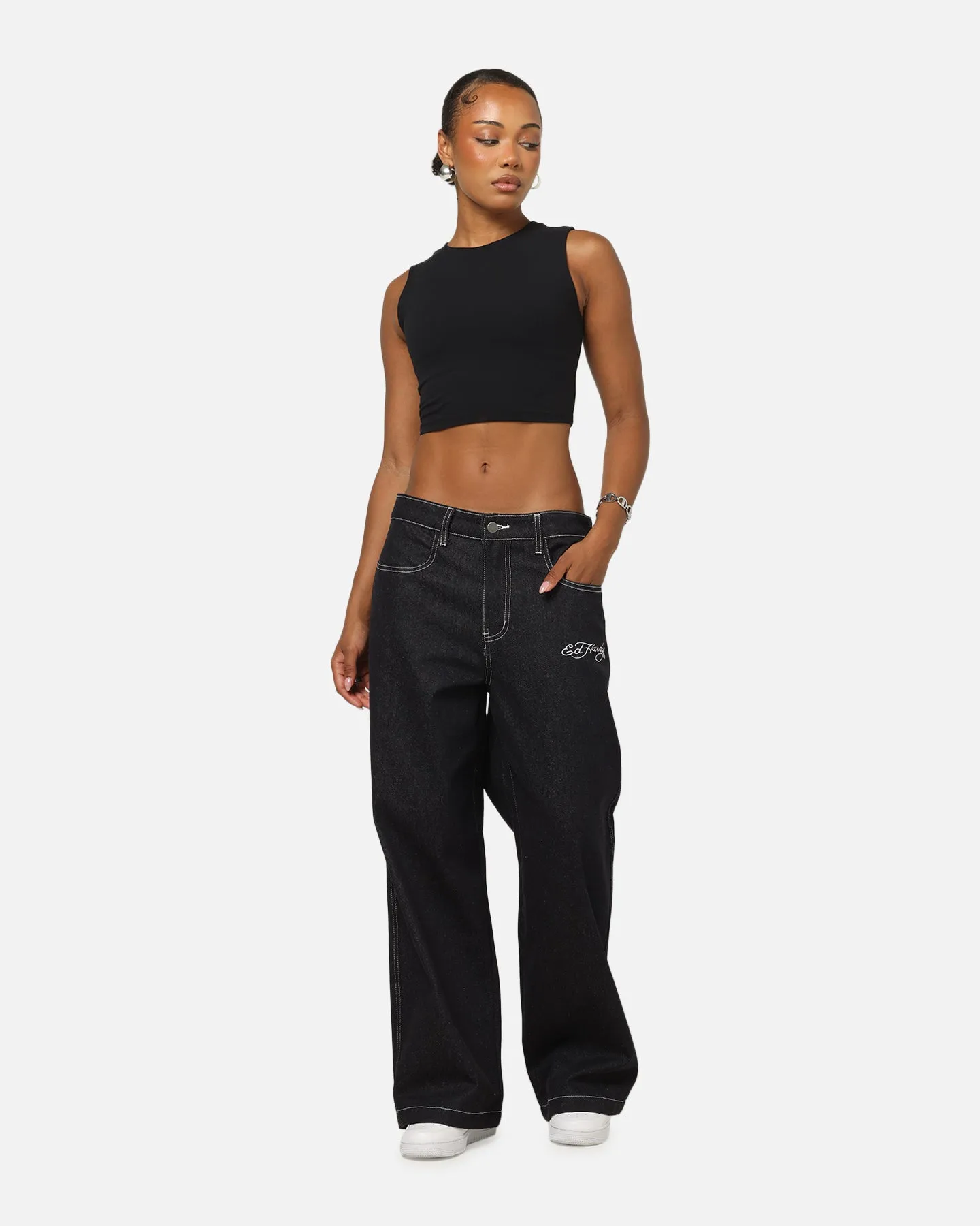 Ed Hardy Stellar Jeans Mid Blue sold by Culture Kings product image thumbnail 2