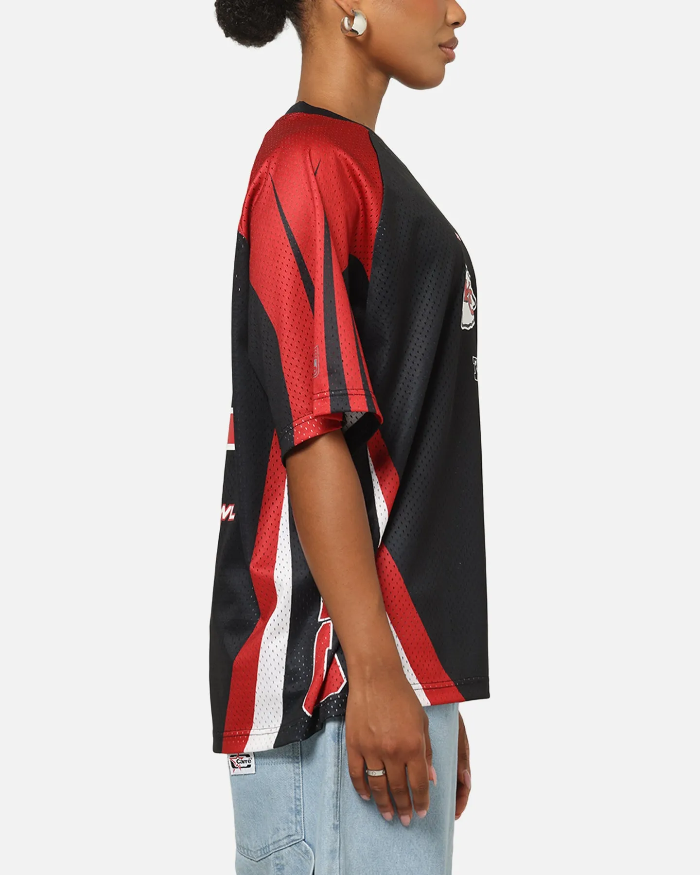 Mitchell & Ness Kansas City Chiefs Warehouse Rave Jersey Black/Red/White sold by Culture Kings product image thumbnail 5