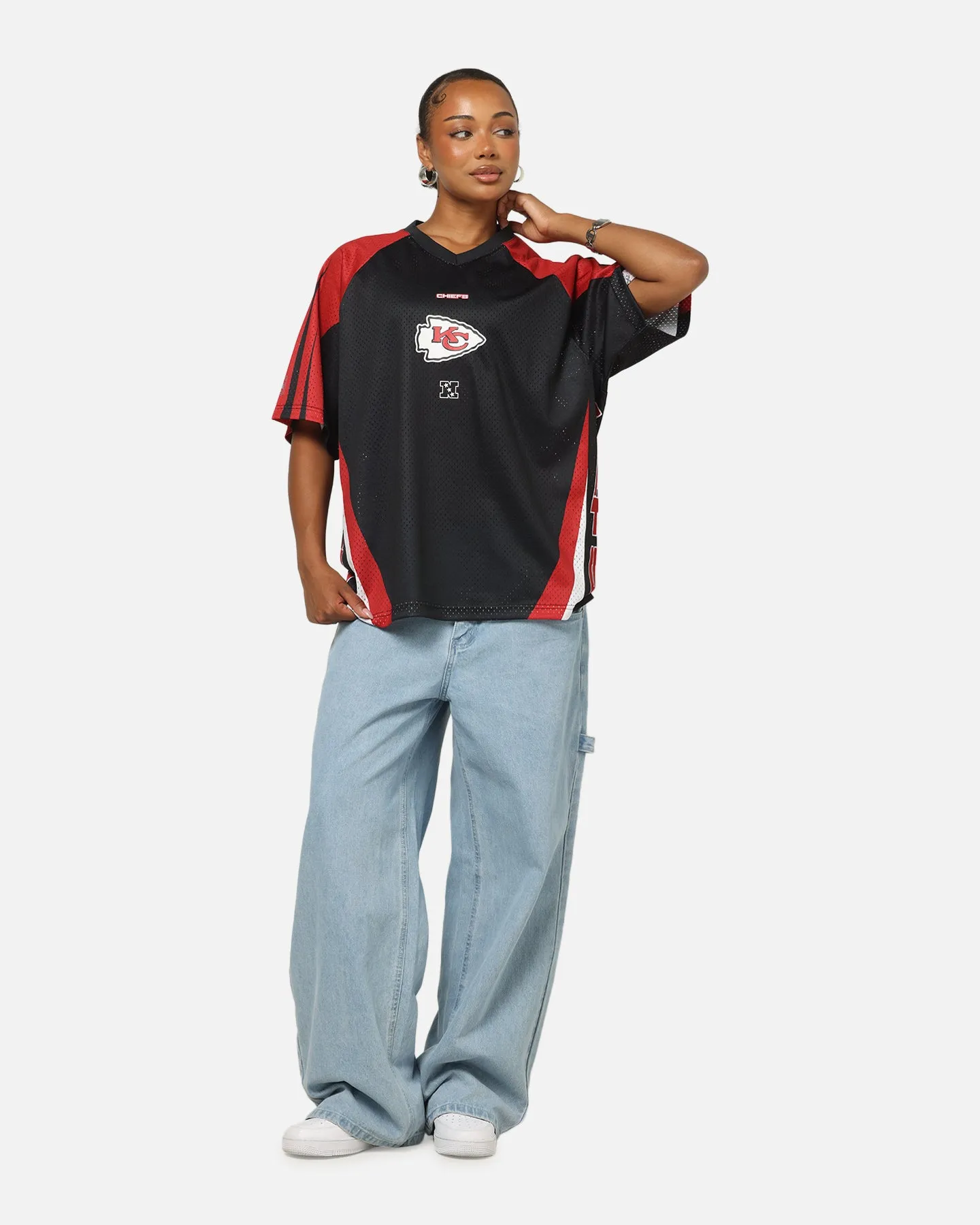 Mitchell & Ness Kansas City Chiefs Warehouse Rave Jersey Black/Red/White sold by Culture Kings product image thumbnail 3