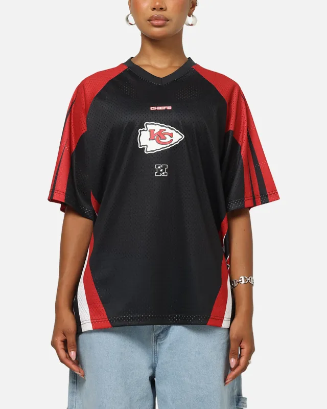 Mitchell & Ness Kansas City Chiefs Warehouse Rave Jersey Black/Red/White made by Mitchell & Ness