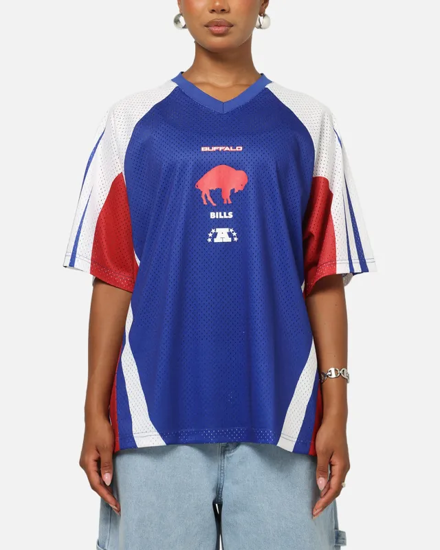 Mitchell & Ness Buffalo Bills Warehouse Rave Jersey White/Blue/Red made by Mitchell & Ness