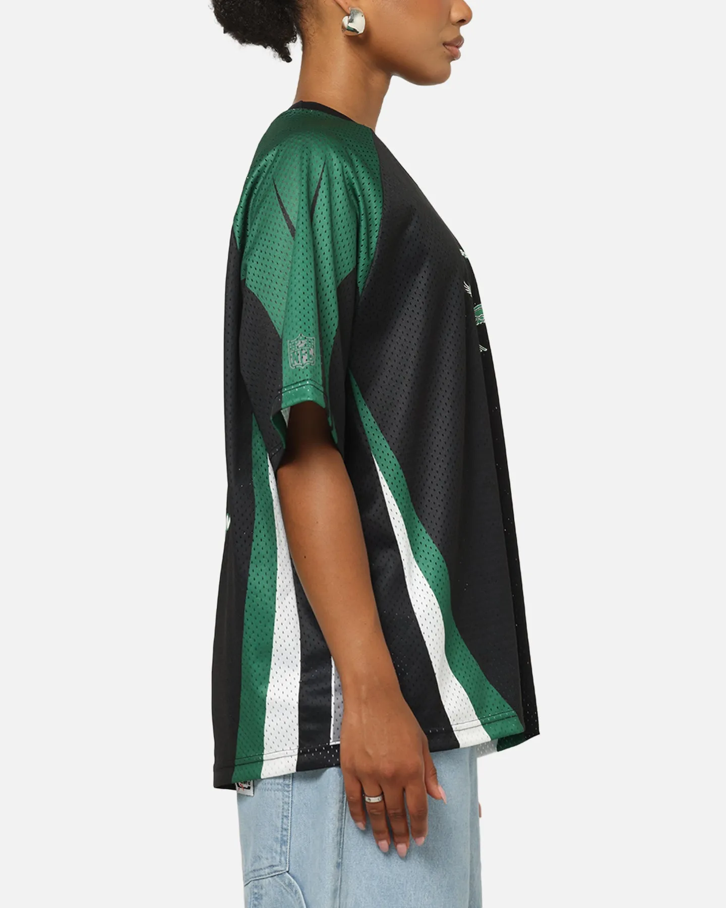 Mitchell & Ness Philadelphia Eagles Warehouse Rave Jersey Black/Green sold by Culture Kings product image thumbnail 5