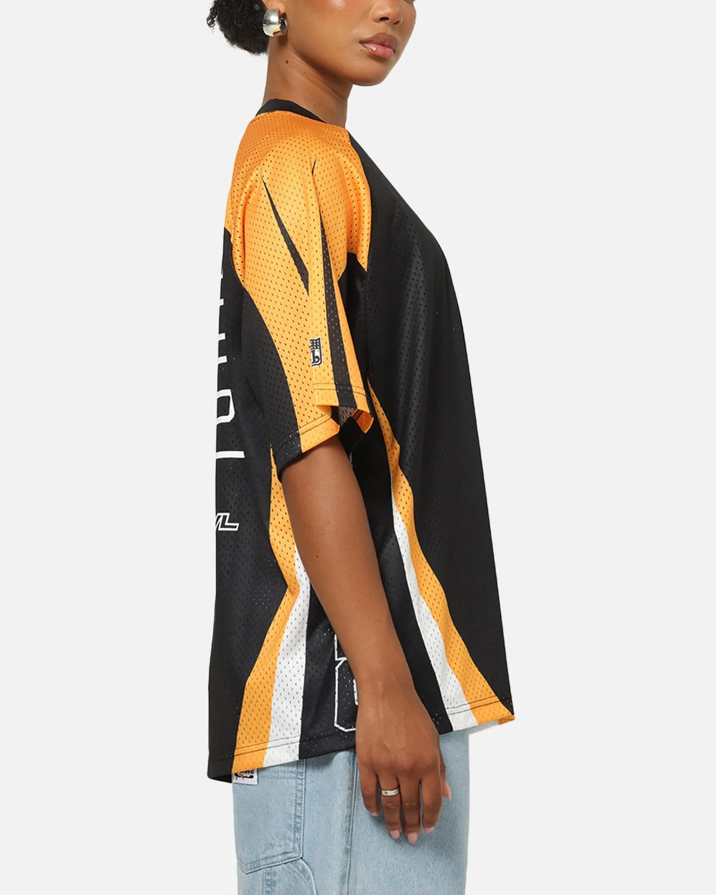Mitchell & Ness Pittsburgh Steelers Warehouse Rave Jersey Black/Yellow sold by Culture Kings product image thumbnail 5