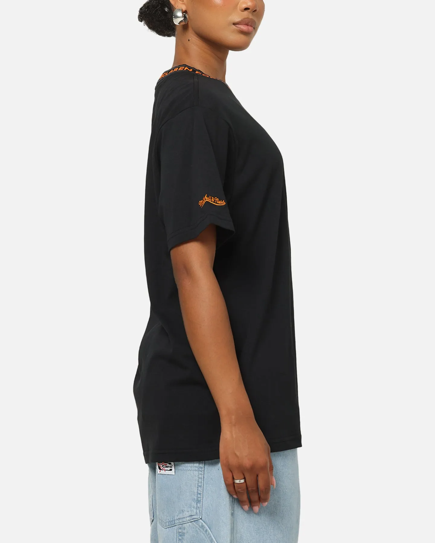 Mitchell & Ness X Mclaren Icon T-Shirt Faded Black sold by Culture Kings product image thumbnail 4