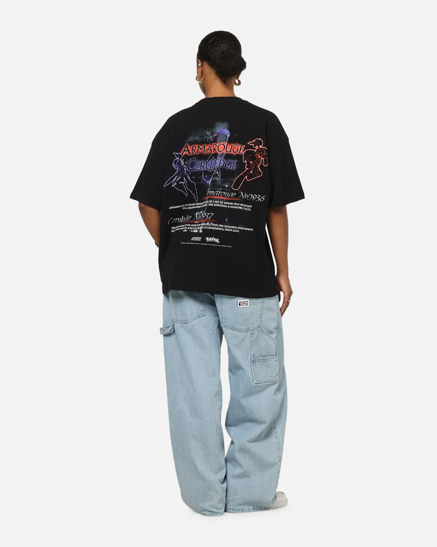 The Pokémon Collection By 73Studio Armarouge And Ceruledge T-Shirt Black sold by Culture Kings product image thumbnail 4
