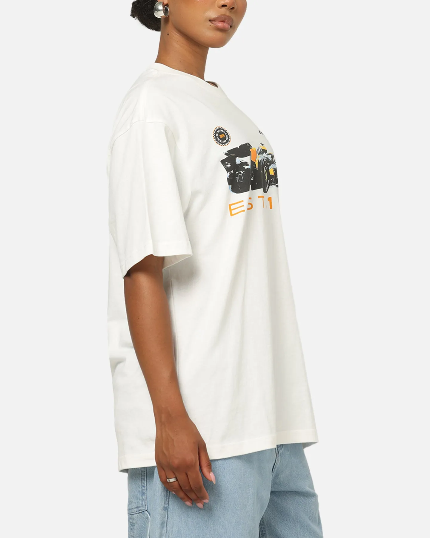 Mitchell & Ness X Mclaren Tailgate T-Shirt Vintage White sold by Culture Kings product image thumbnail 4