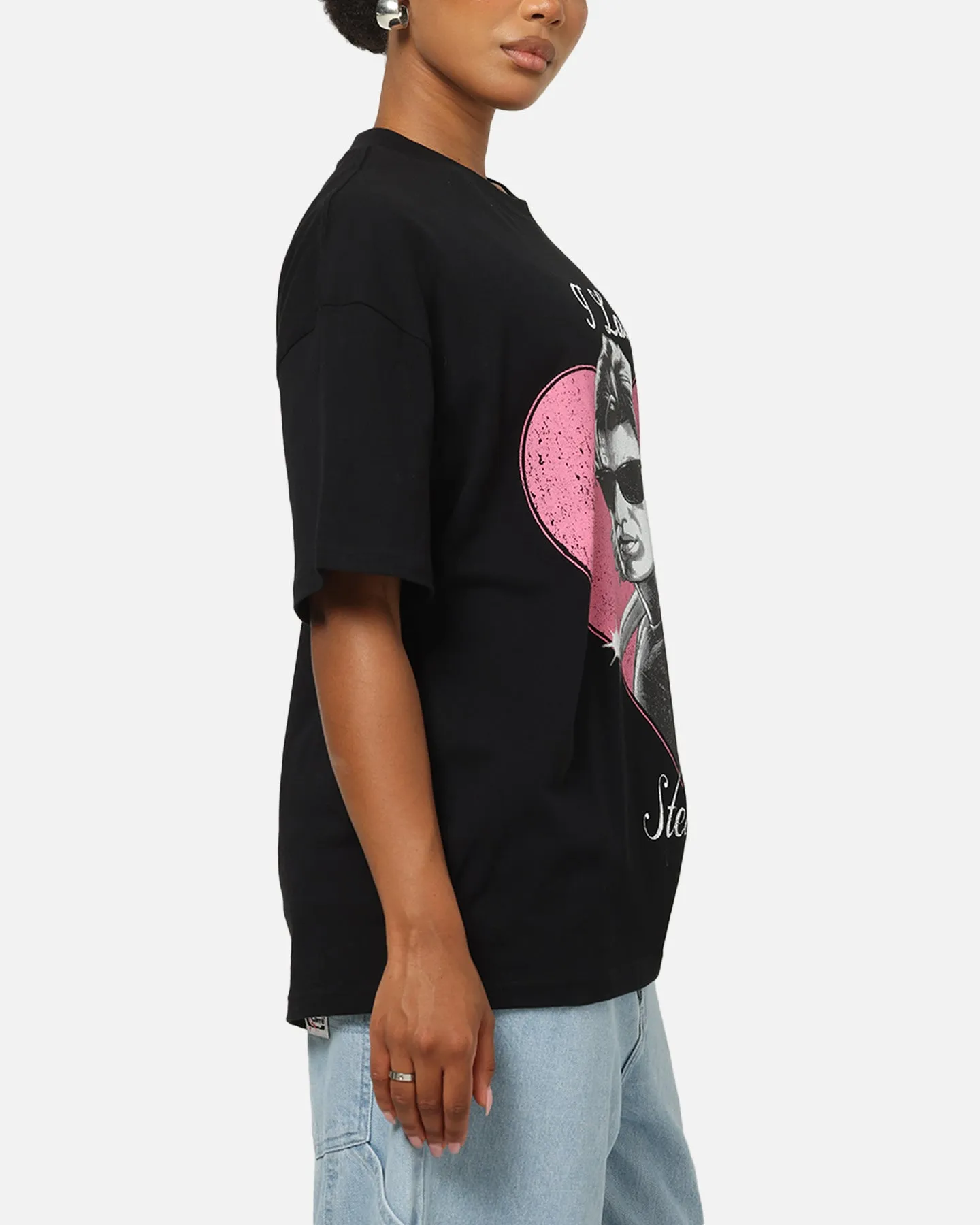 73Studio X Stranger Things I Love Steve Heavy T-Shirt Black sold by Culture Kings product image thumbnail 4