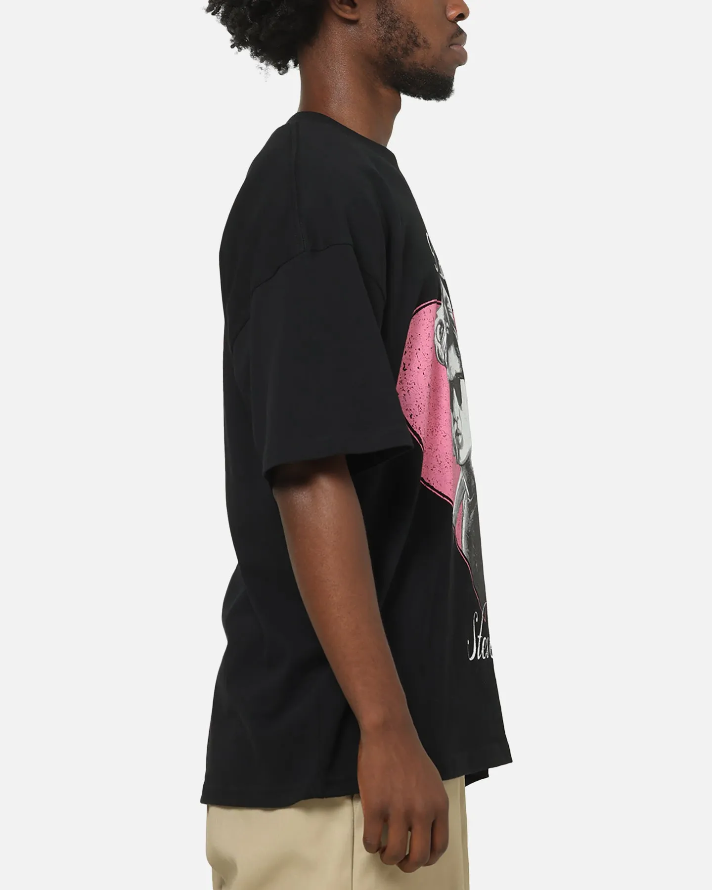 73Studio X Stranger Things I Love Steve Heavy T-Shirt Black sold by Culture Kings product image thumbnail 4