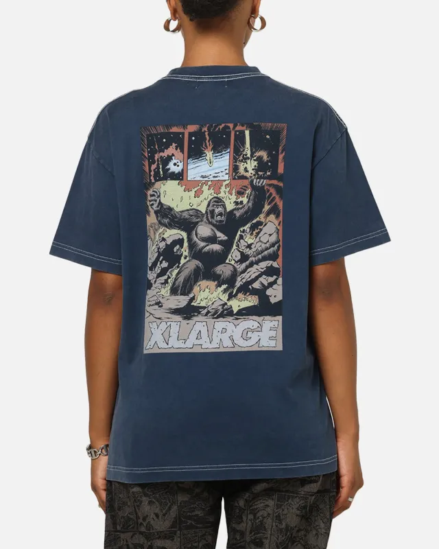 X-Large Comic II T-Shirt Navy made by Culture Kings