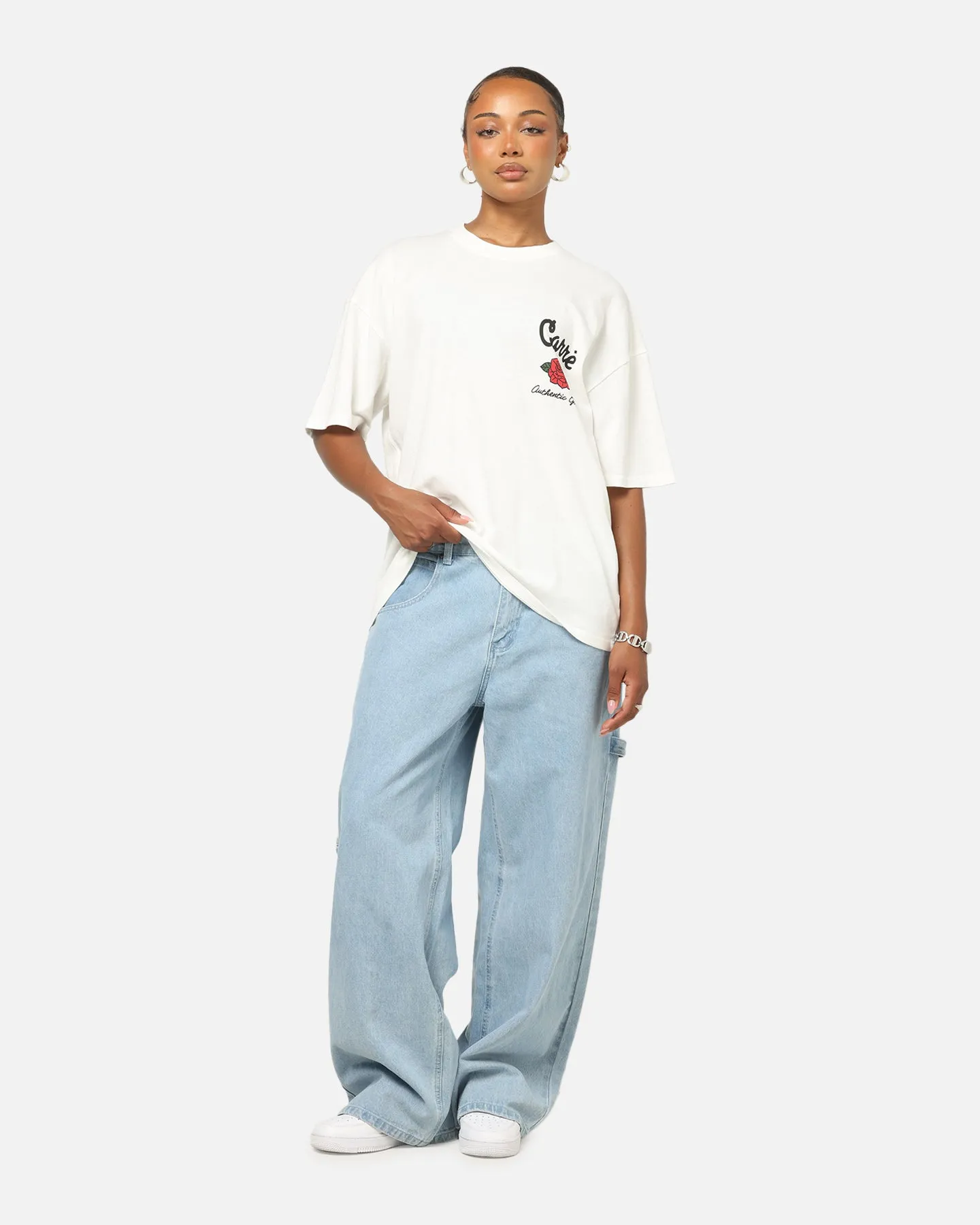 Carre Rose Box T-Shirt Off White sold by Culture Kings product image thumbnail 4