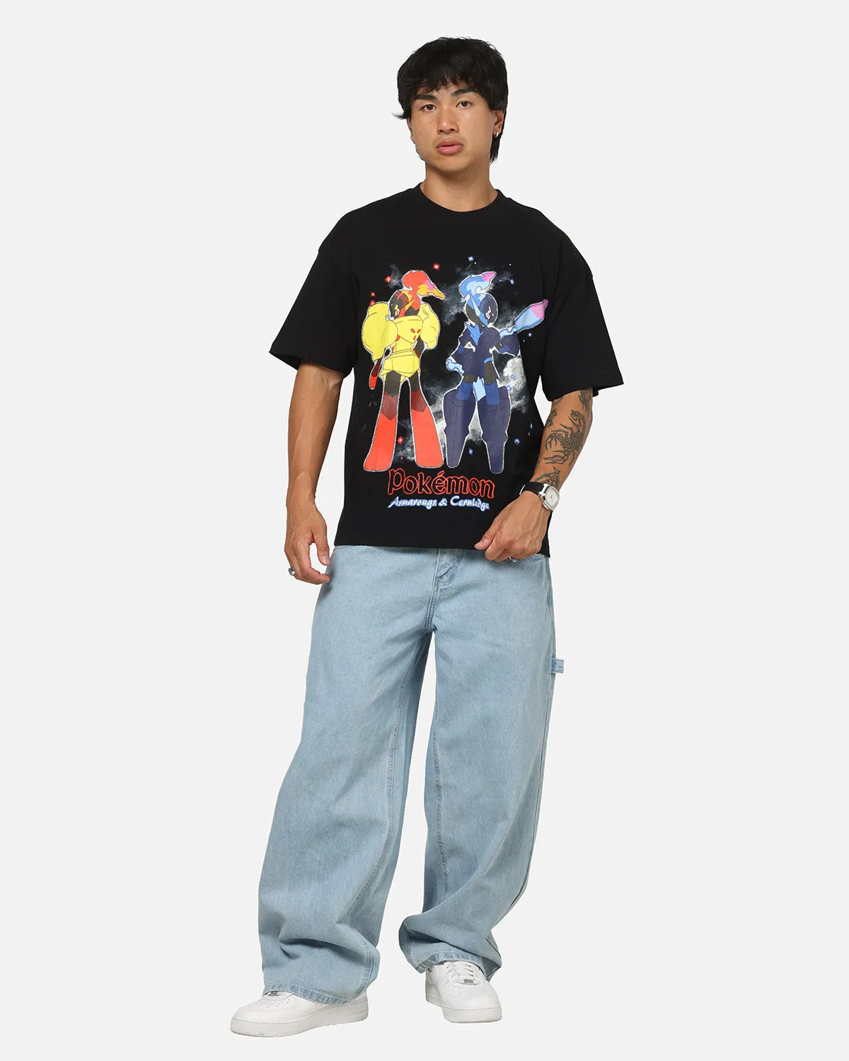 The Pokémon Collection By 73Studio Armarouge And Ceruledge T-Shirt Black sold by Culture Kings product image thumbnail 3