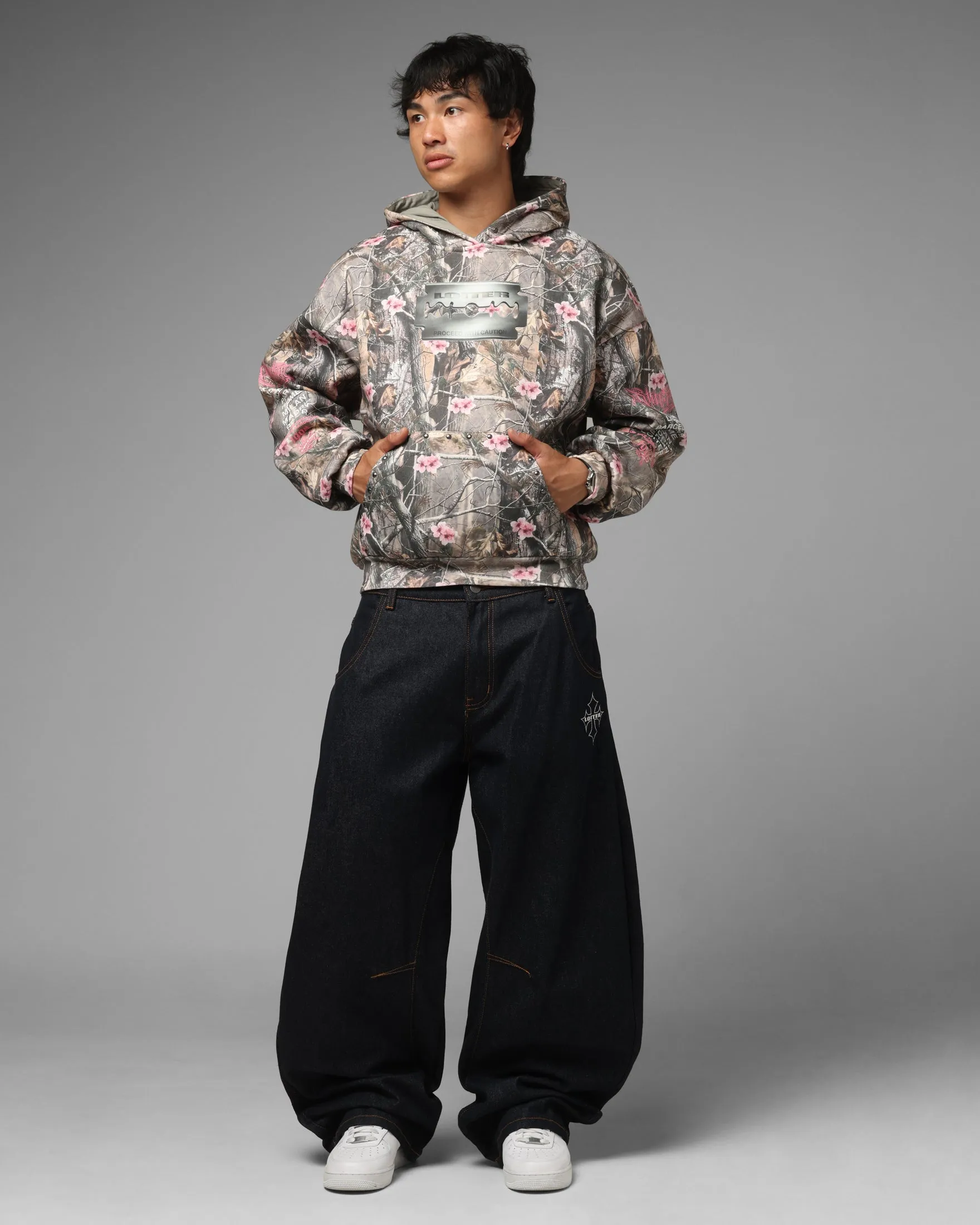 Loiter Blade Hoodie Real Tree/Pink sold by Culture Kings product image thumbnail 3