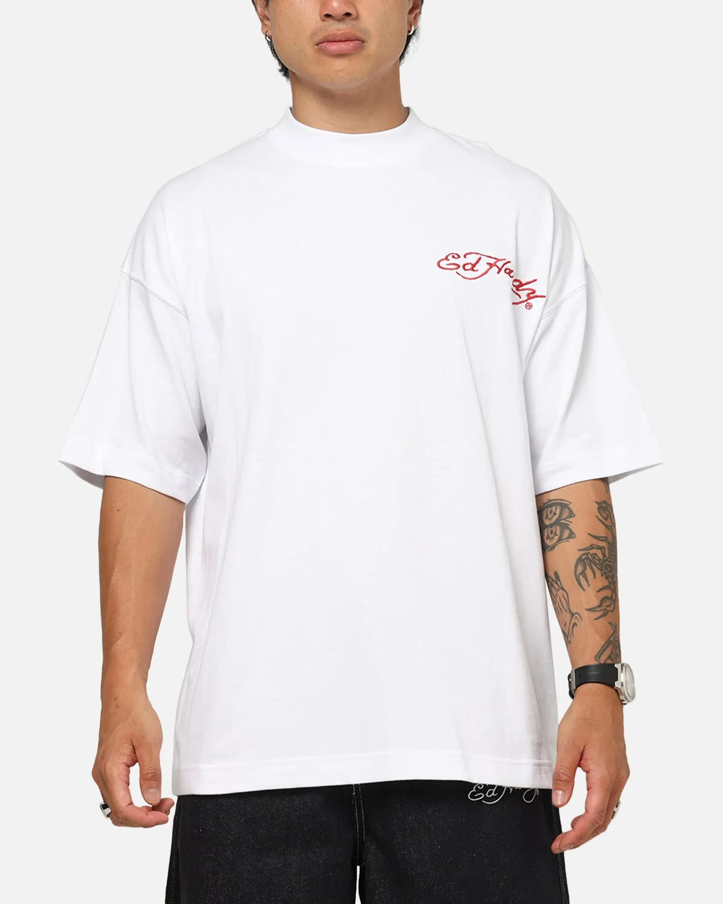 Ed Hardy Holy T-Shirt White sold by Culture Kings product image thumbnail 2