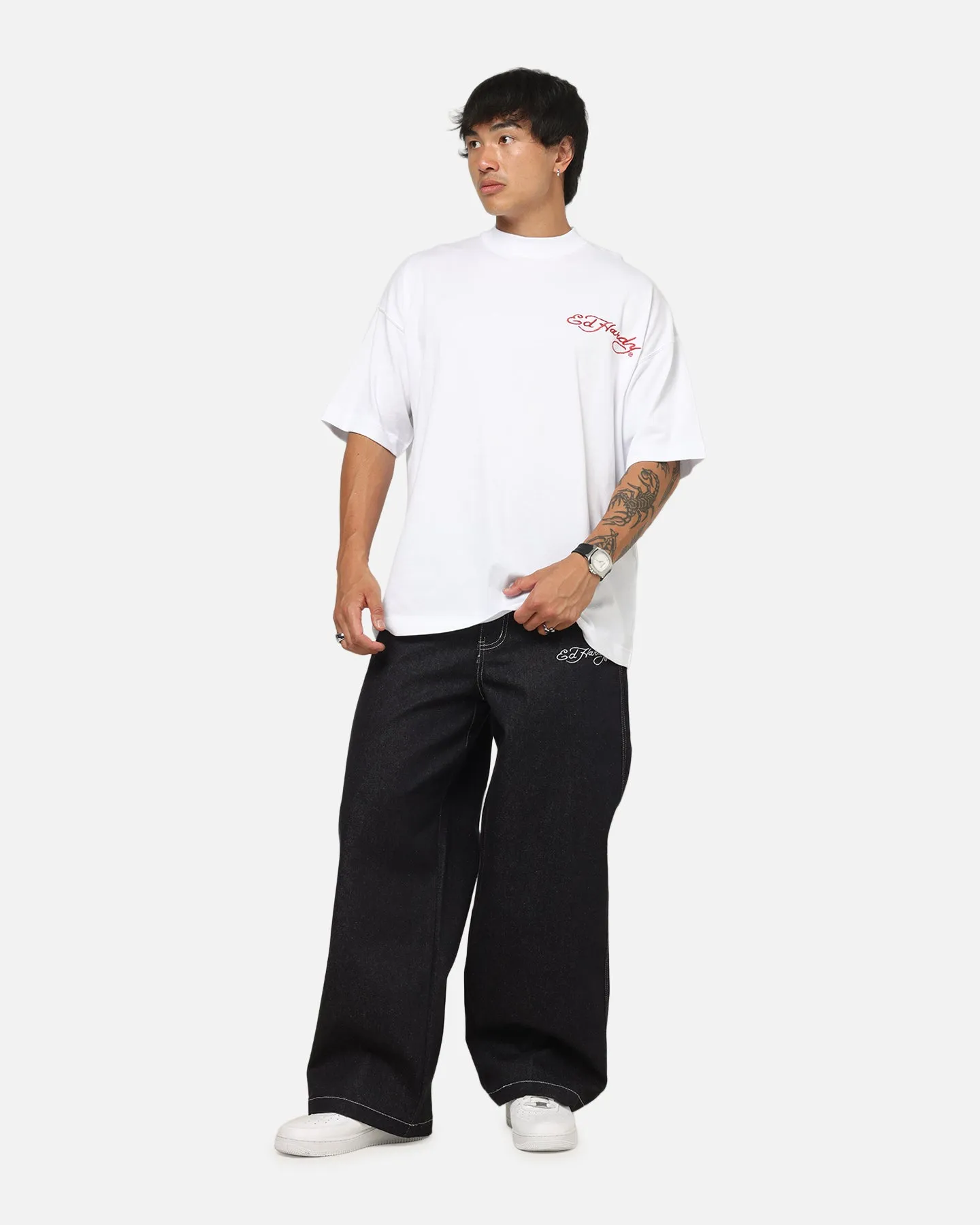 Ed Hardy Holy T-Shirt White sold by Culture Kings product image thumbnail 4