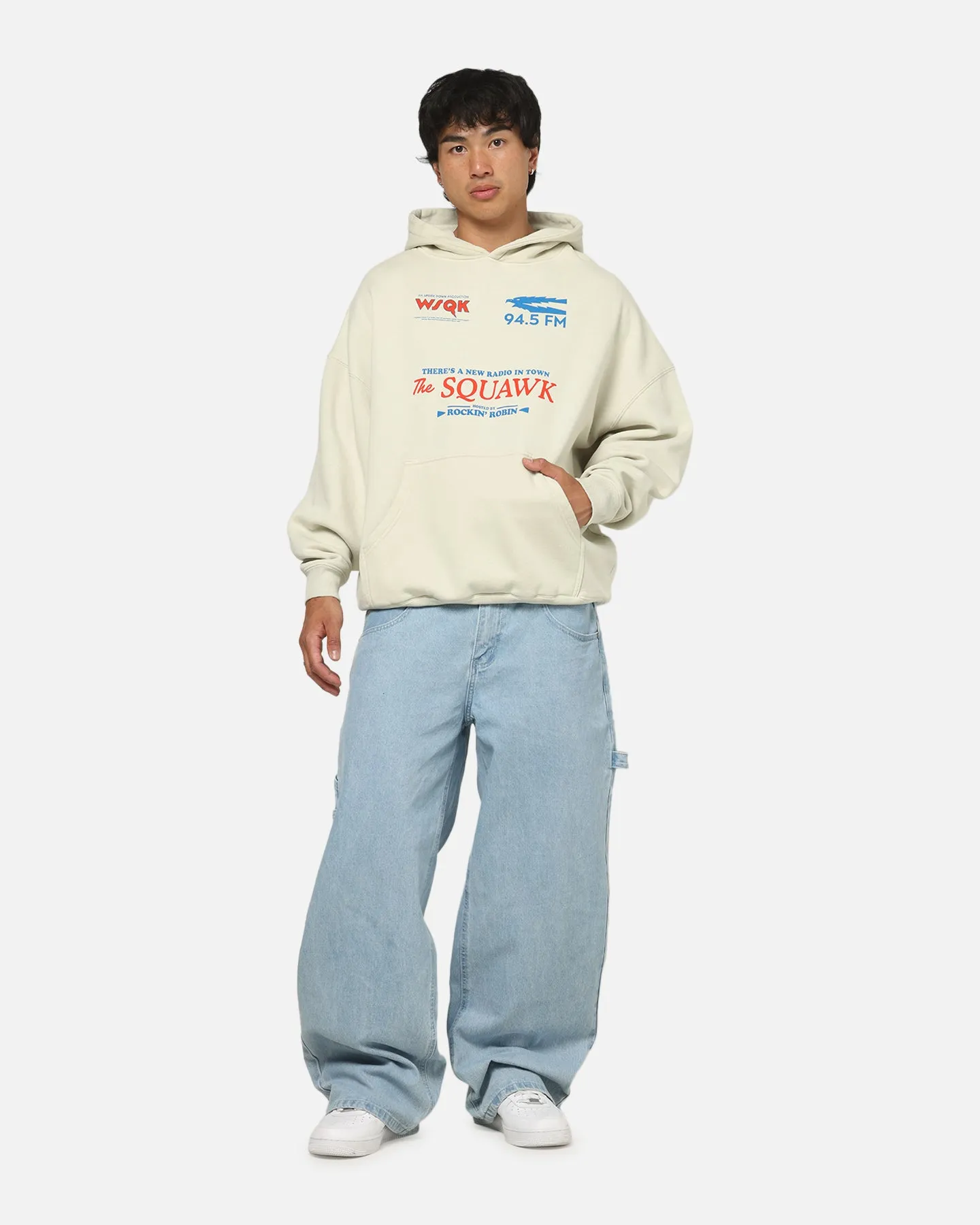 73Studio X Stranger Things WSQK Premium Hoodie Grey sold by Culture Kings product image thumbnail 3
