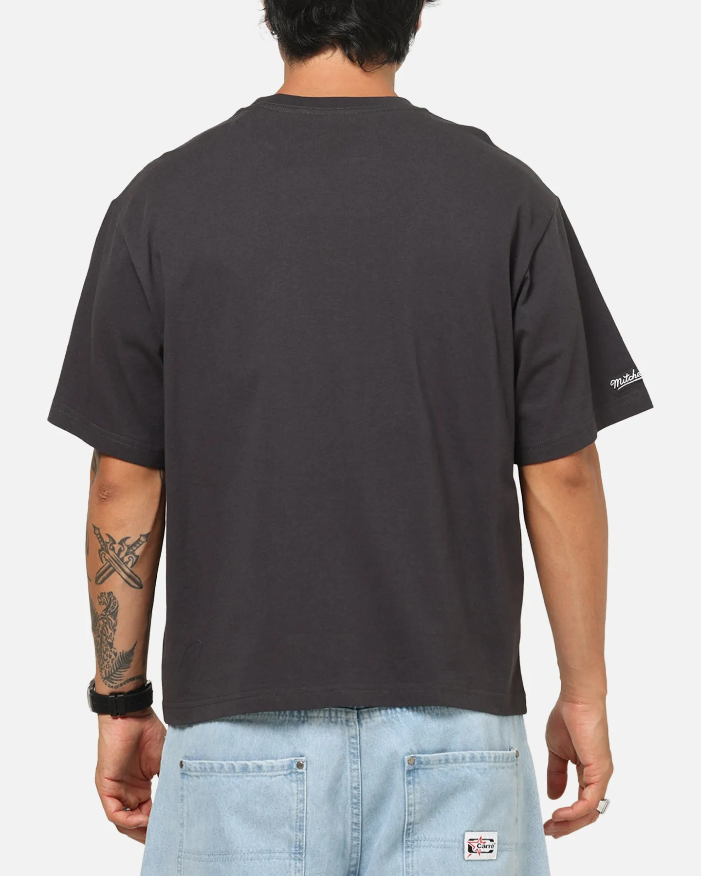 Mitchell & Ness Dallas Cowboys Chainstitch T-Shirt Washed Black sold by Culture Kings product image thumbnail 3