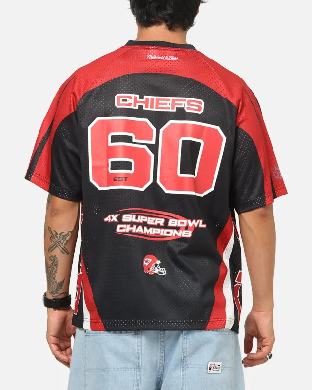 Mitchell & Ness Kansas City Chiefs Warehouse Rave Jersey Black/Red/White sold by Culture Kings