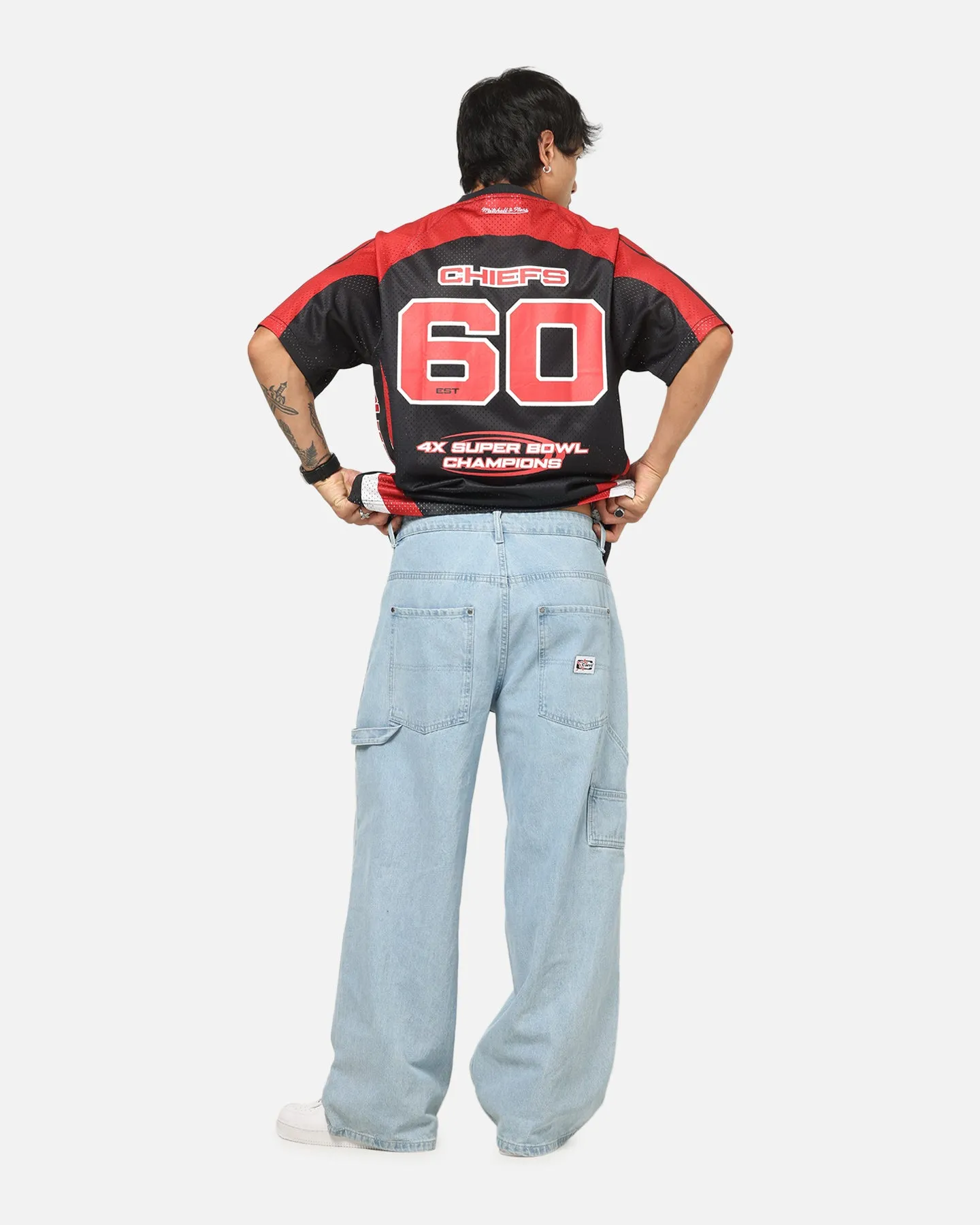 Mitchell & Ness Kansas City Chiefs Warehouse Rave Jersey Black/Red/White sold by Culture Kings product image thumbnail 3