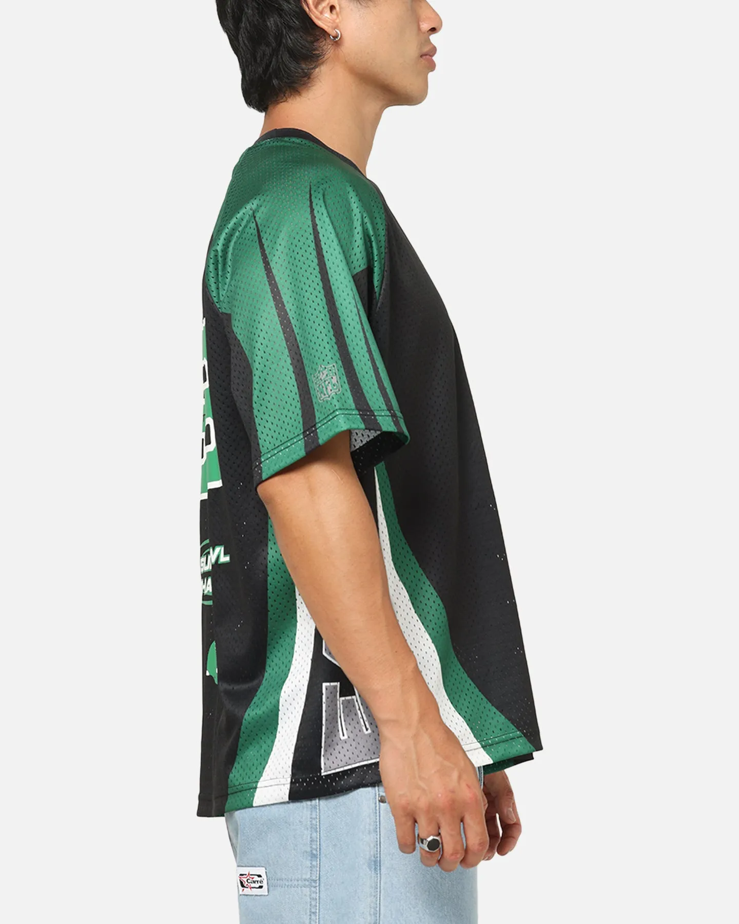 Mitchell & Ness Philadelphia Eagles Warehouse Rave Jersey Black/Green sold by Culture Kings product image thumbnail 5